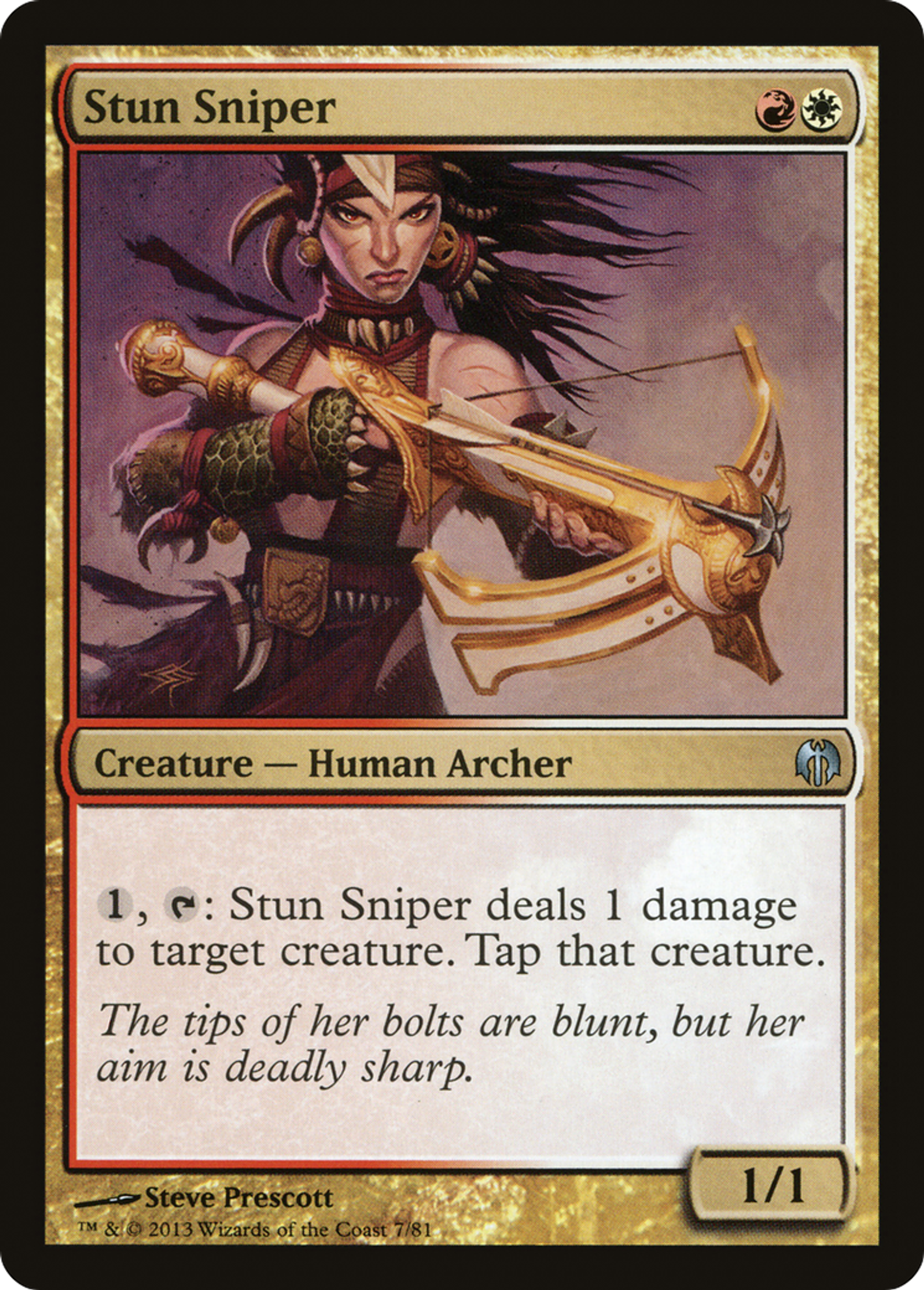Stun Sniper — Duel Decks: Heroes vs. Monsters — Magic: The Gathering