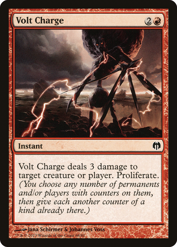 Volt Charge — Duel Decks: Heroes vs. Monsters — Magic: The Gathering