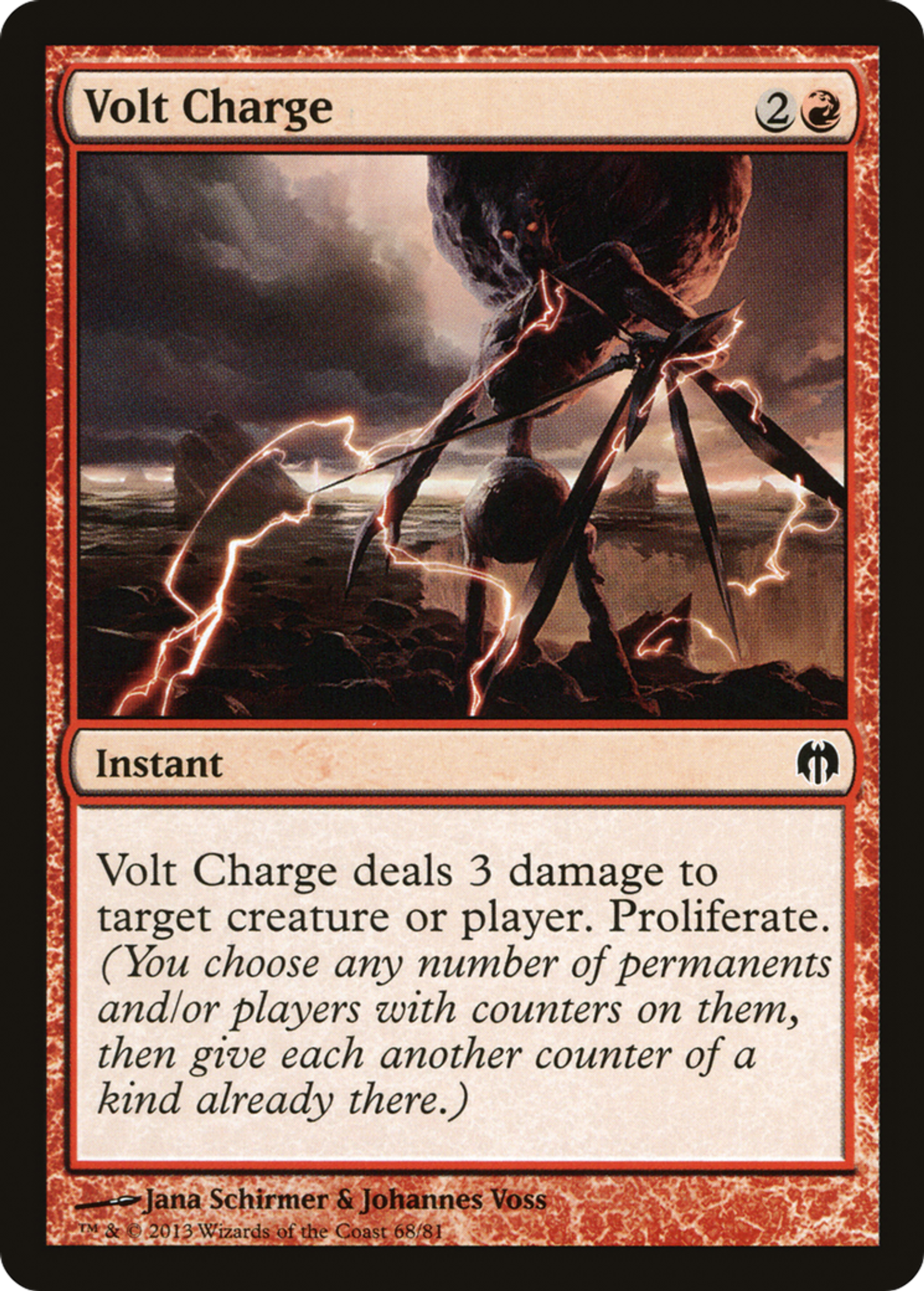 Volt Charge — Duel Decks: Heroes vs. Monsters — Magic: The Gathering