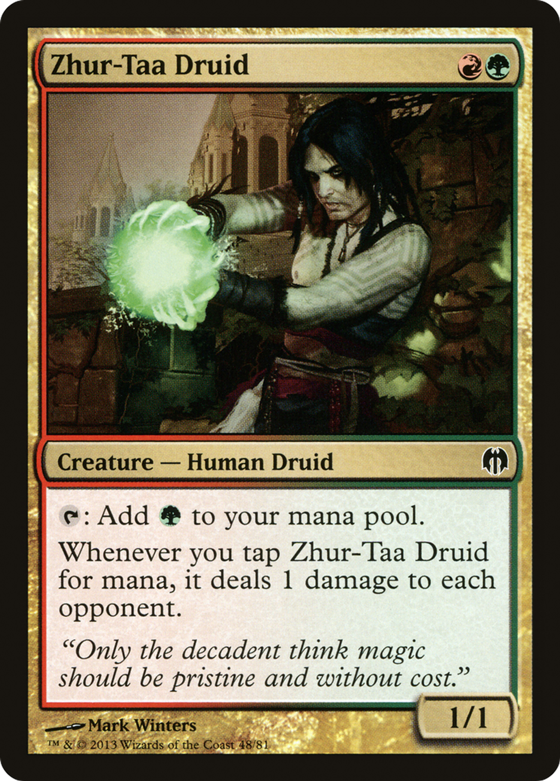Zhur-Taa Druid — Duel Decks: Heroes vs. Monsters — Magic: The Gathering