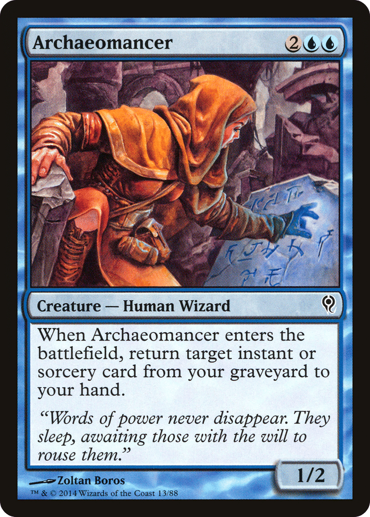 Archaeomancer — Duel Decks: Jace vs. Vraska — Magic: The Gathering
