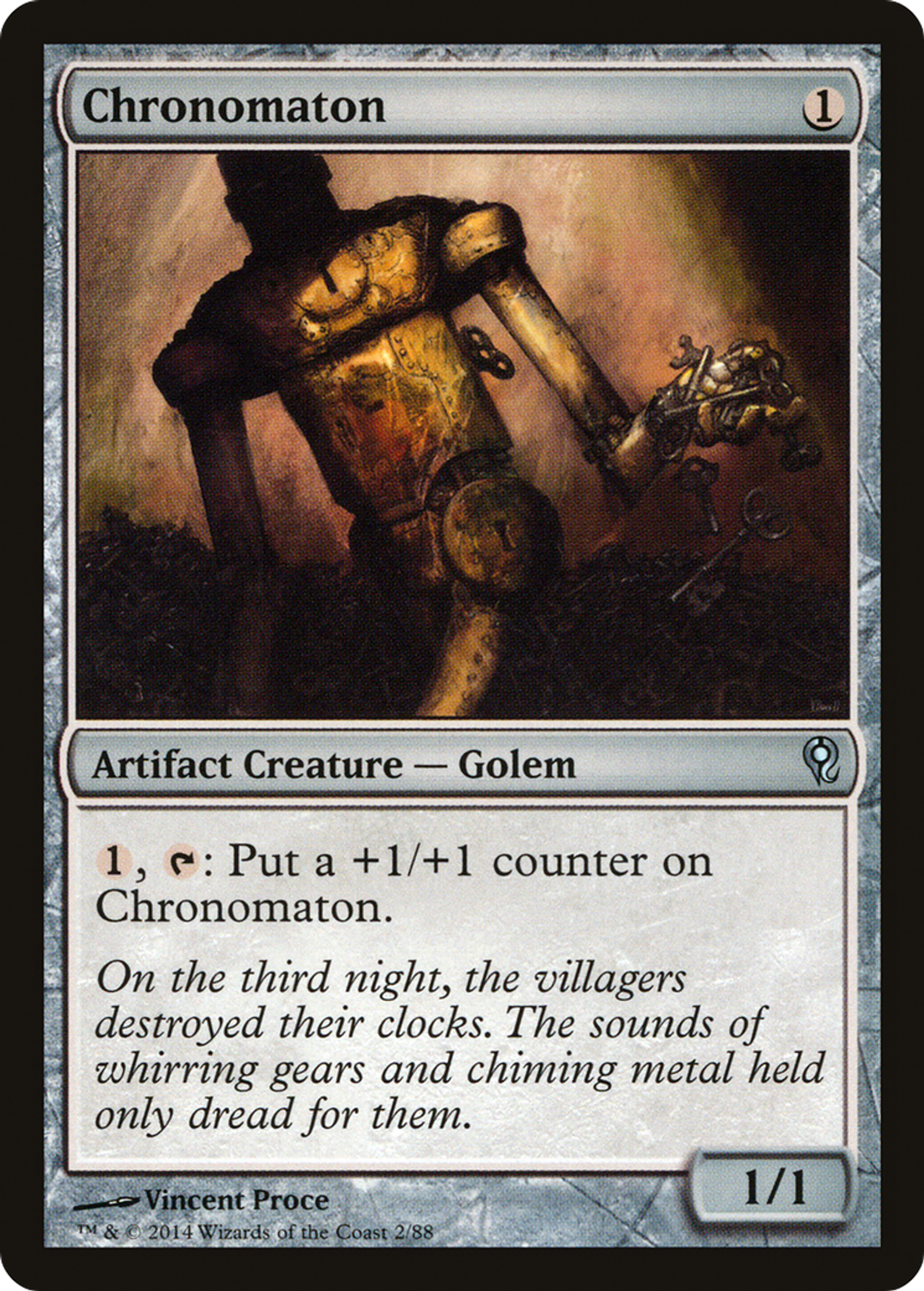 Chronomaton — Duel Decks: Jace vs. Vraska — Magic: The Gathering