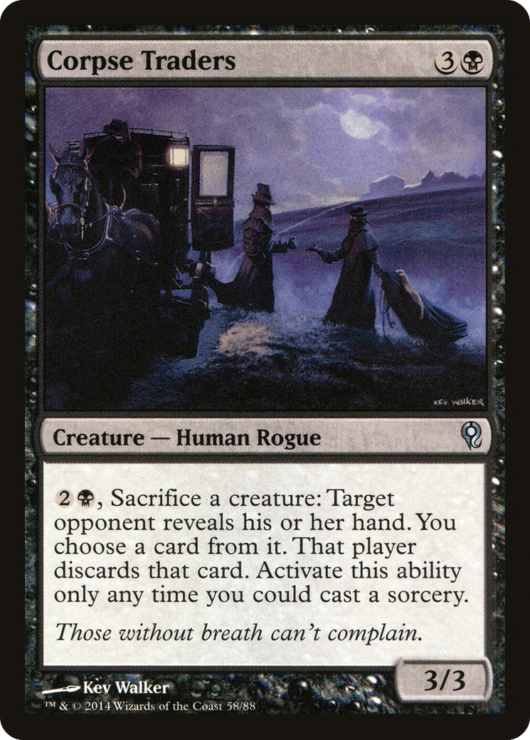 Corpse Traders — Duel Decks: Jace vs. Vraska — Magic: The Gathering