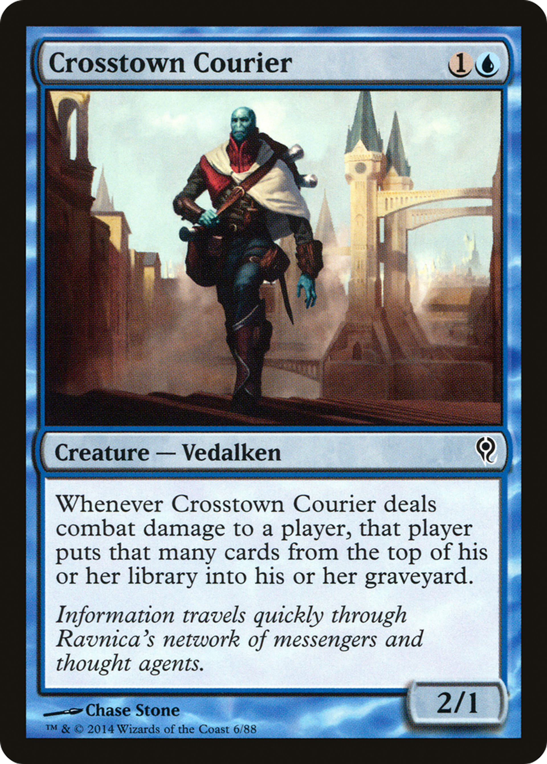 Crosstown Courier — Duel Decks: Jace vs. Vraska — Magic: The Gathering