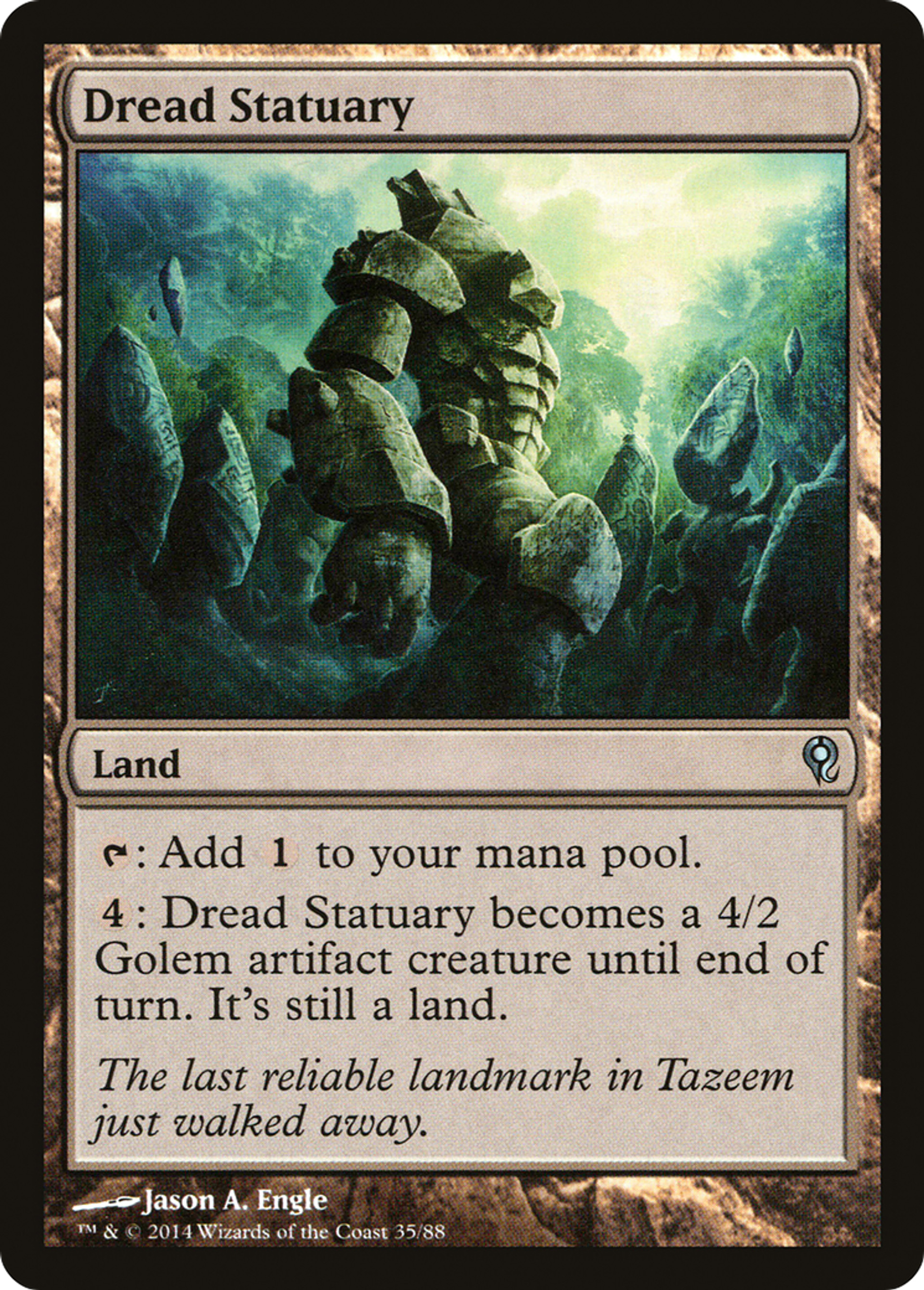 Dread Statuary — Duel Decks: Jace vs. Vraska — Magic: The Gathering