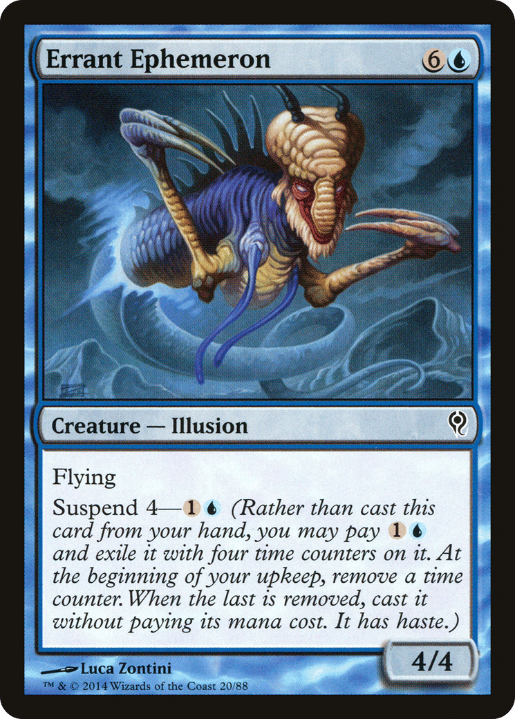 Errant Ephemeron — Duel Decks: Jace vs. Vraska — Magic: The Gathering