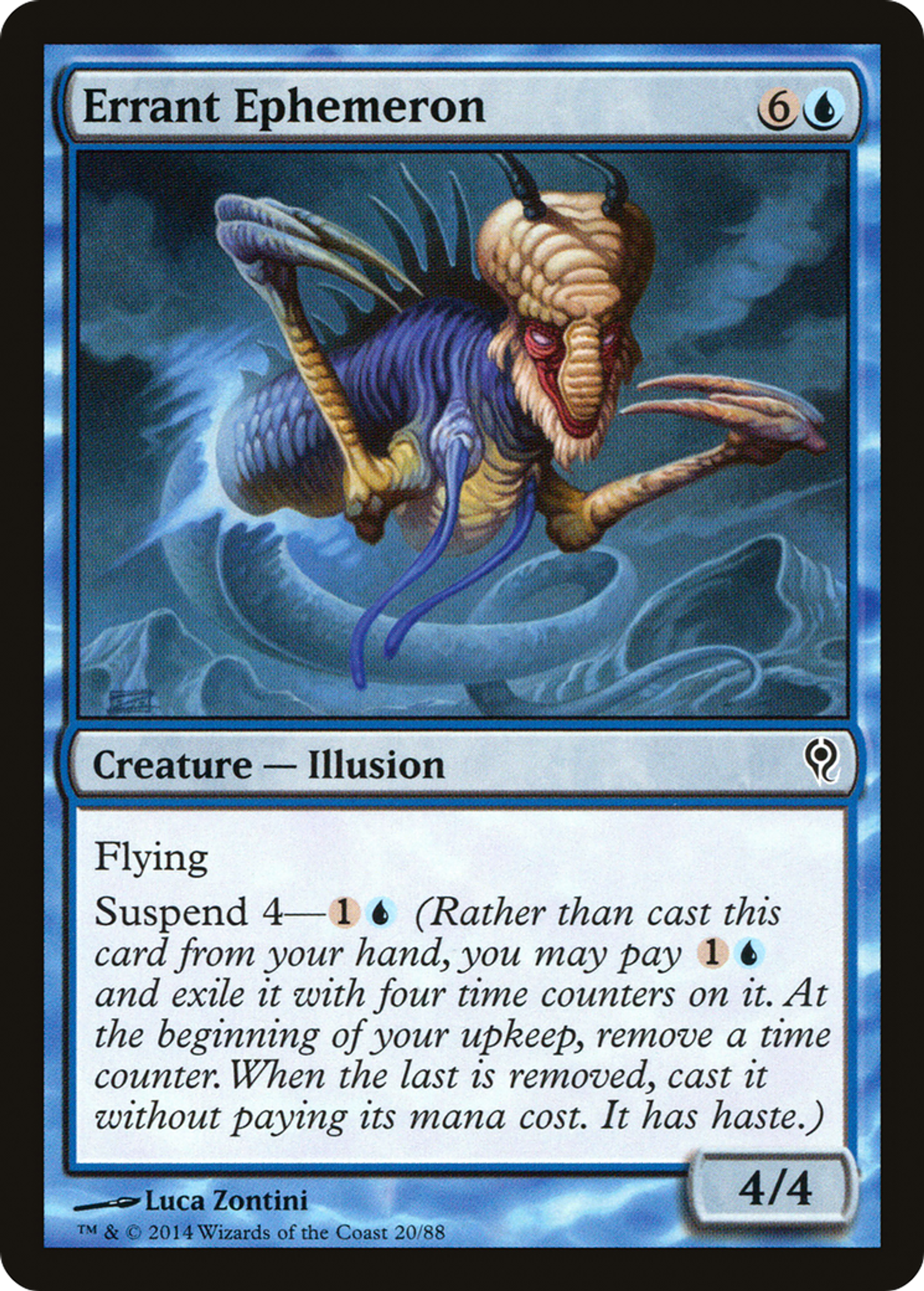 Errant Ephemeron — Duel Decks: Jace vs. Vraska — Magic: The Gathering