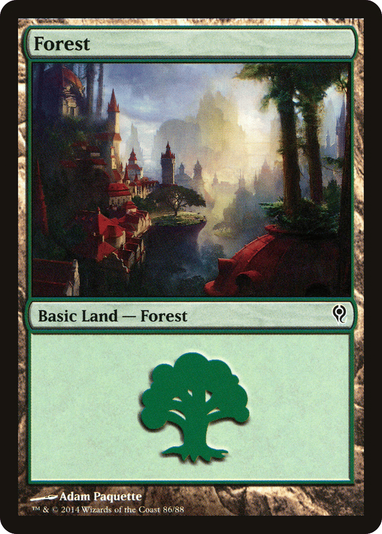 Forêt — Duel Decks: Jace vs. Vraska — Magic: The Gathering