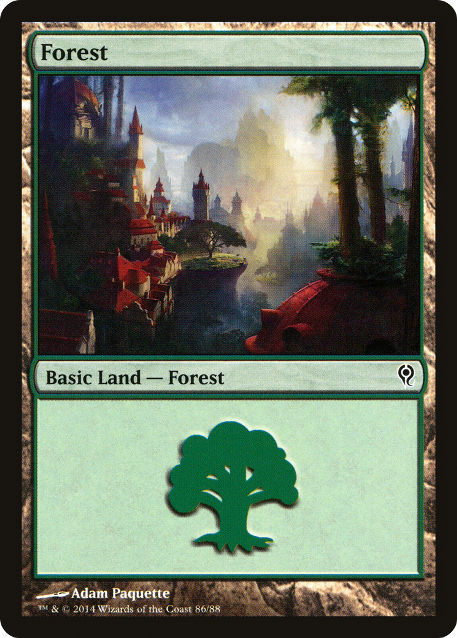 Forest — Duel Decks: Jace vs. Vraska — Magic: The Gathering