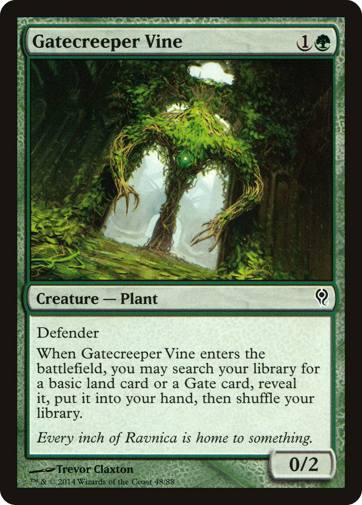 Gatecreeper Vine — Duel Decks: Jace vs. Vraska — Magic: The Gathering