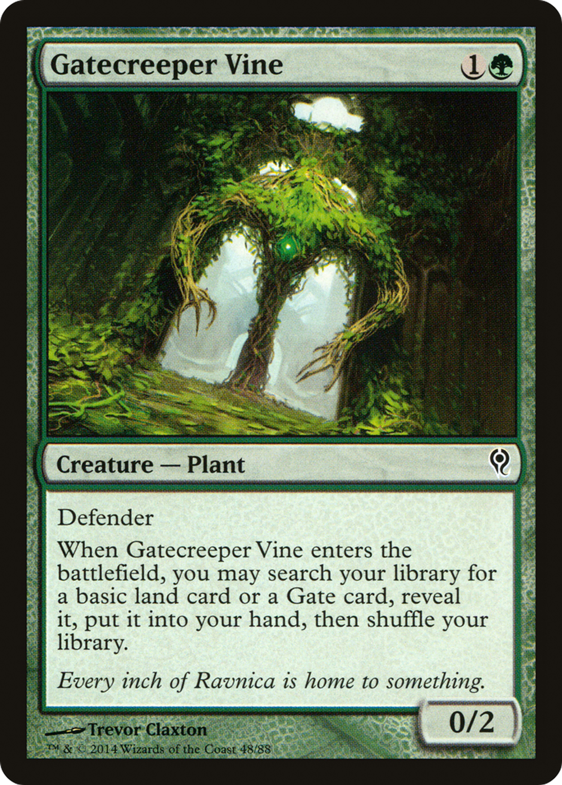 Gatecreeper Vine — Duel Decks: Jace vs. Vraska — Magic: The Gathering