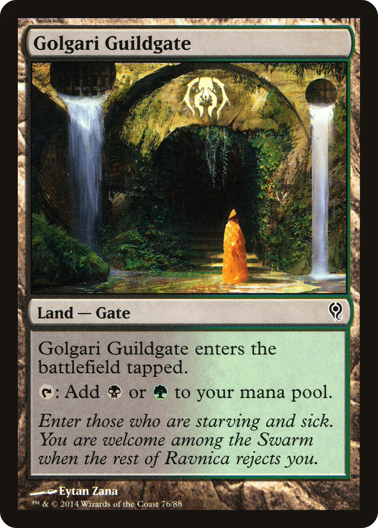 Golgari Guildgate — Duel Decks: Jace vs. Vraska — Magic: The Gathering
