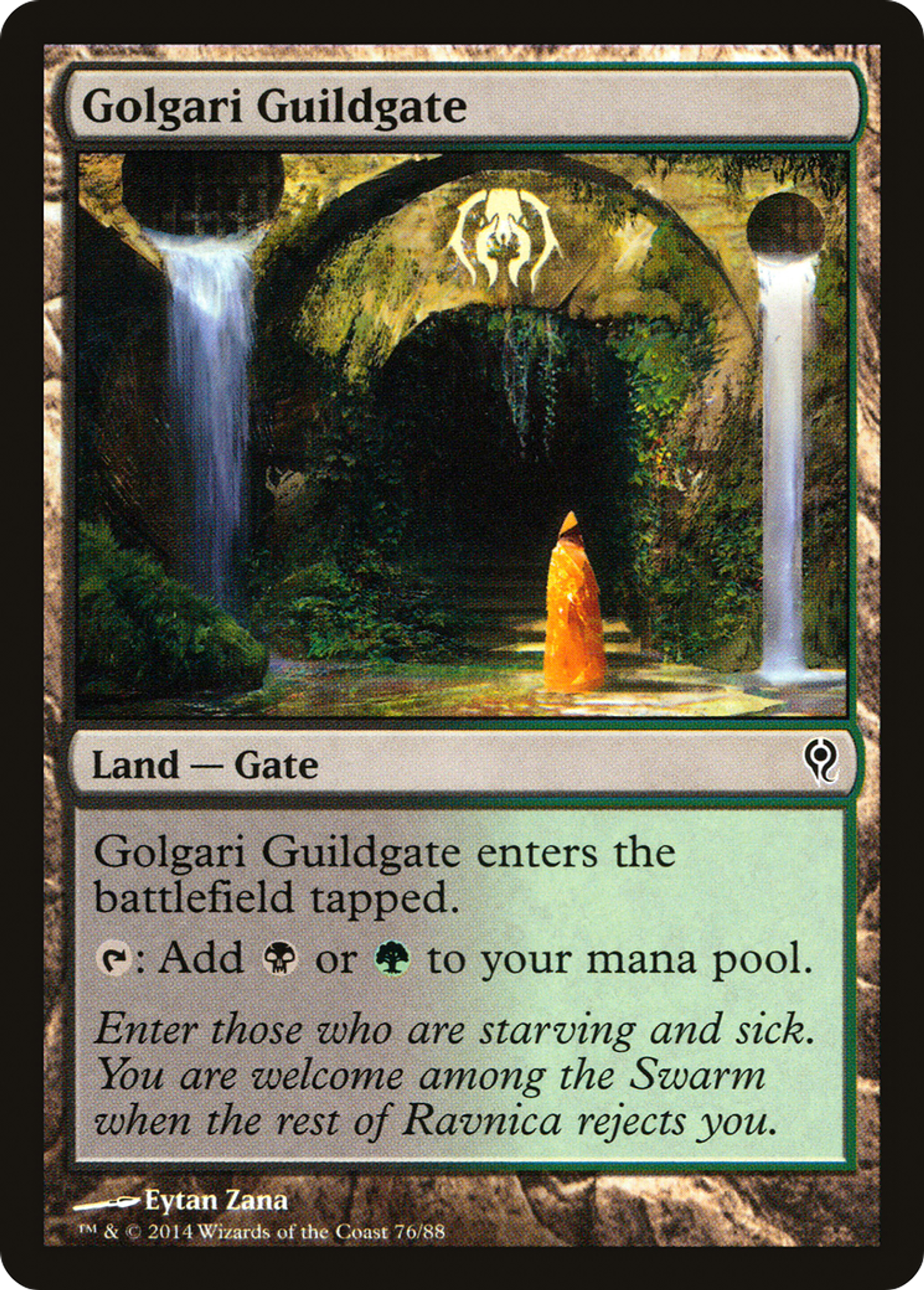 Golgari Guildgate — Duel Decks: Jace vs. Vraska — Magic: The Gathering