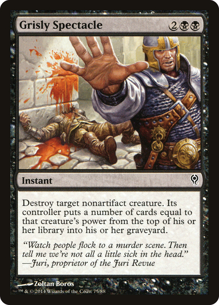 Sinistre spectacle — Duel Decks: Jace vs. Vraska — Magic: The Gathering