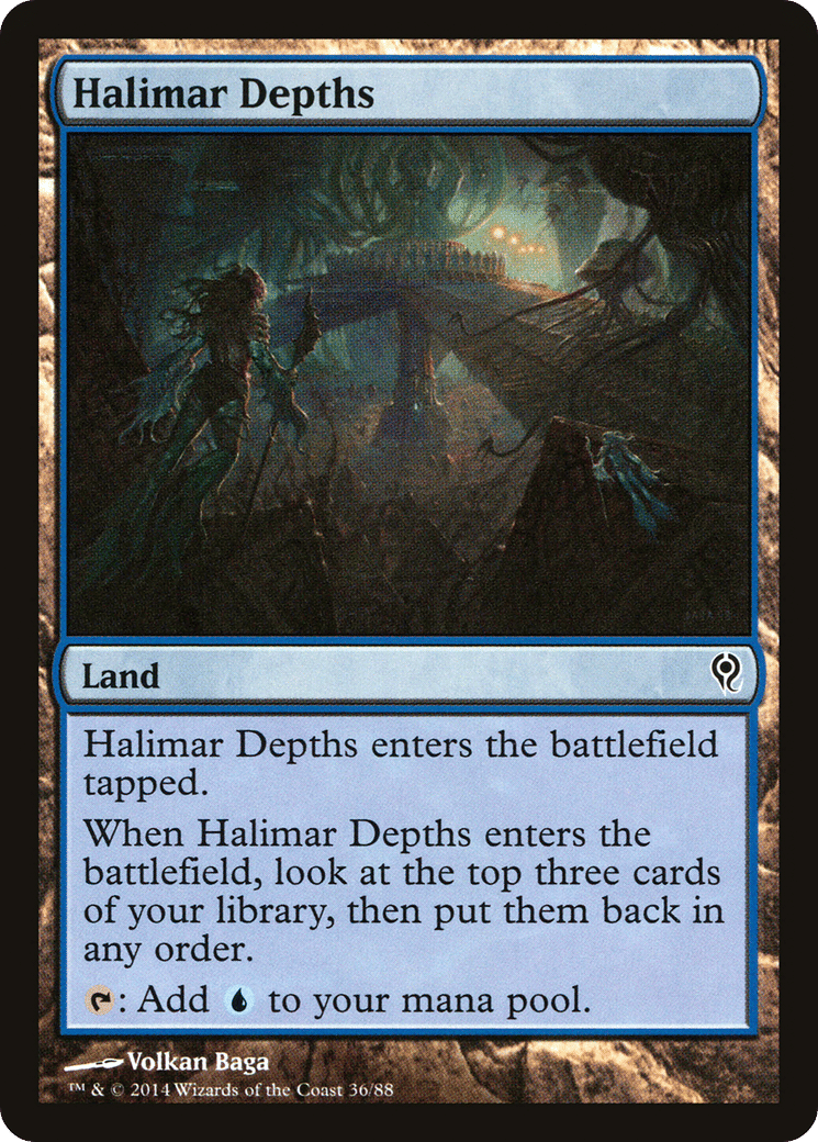 Halimar Depths — Duel Decks: Jace vs. Vraska — Magic: The Gathering