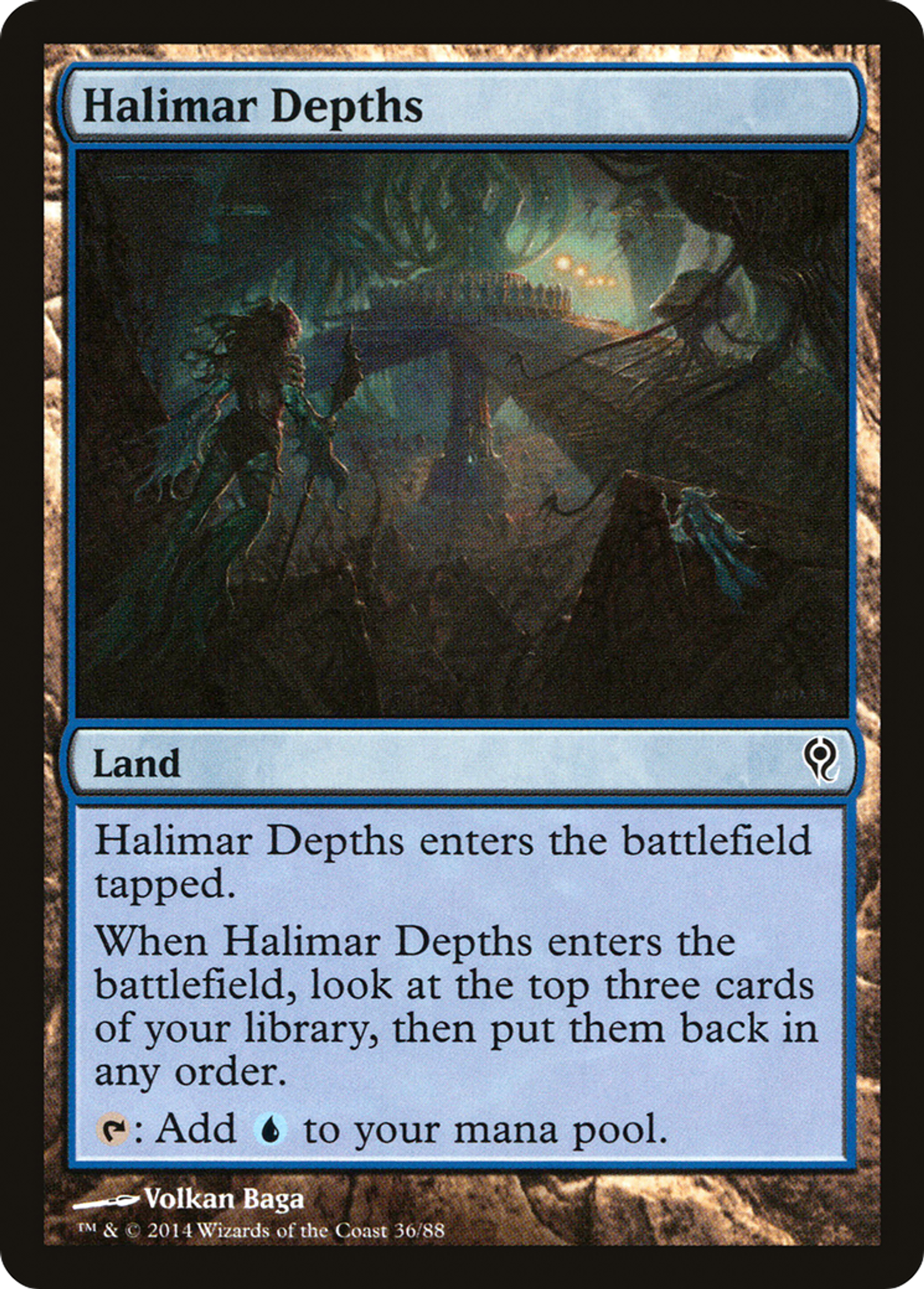Halimar Depths — Duel Decks: Jace vs. Vraska — Magic: The Gathering