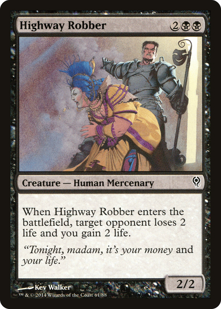 Highway Robber — Duel Decks: Jace vs. Vraska — Magic: The Gathering
