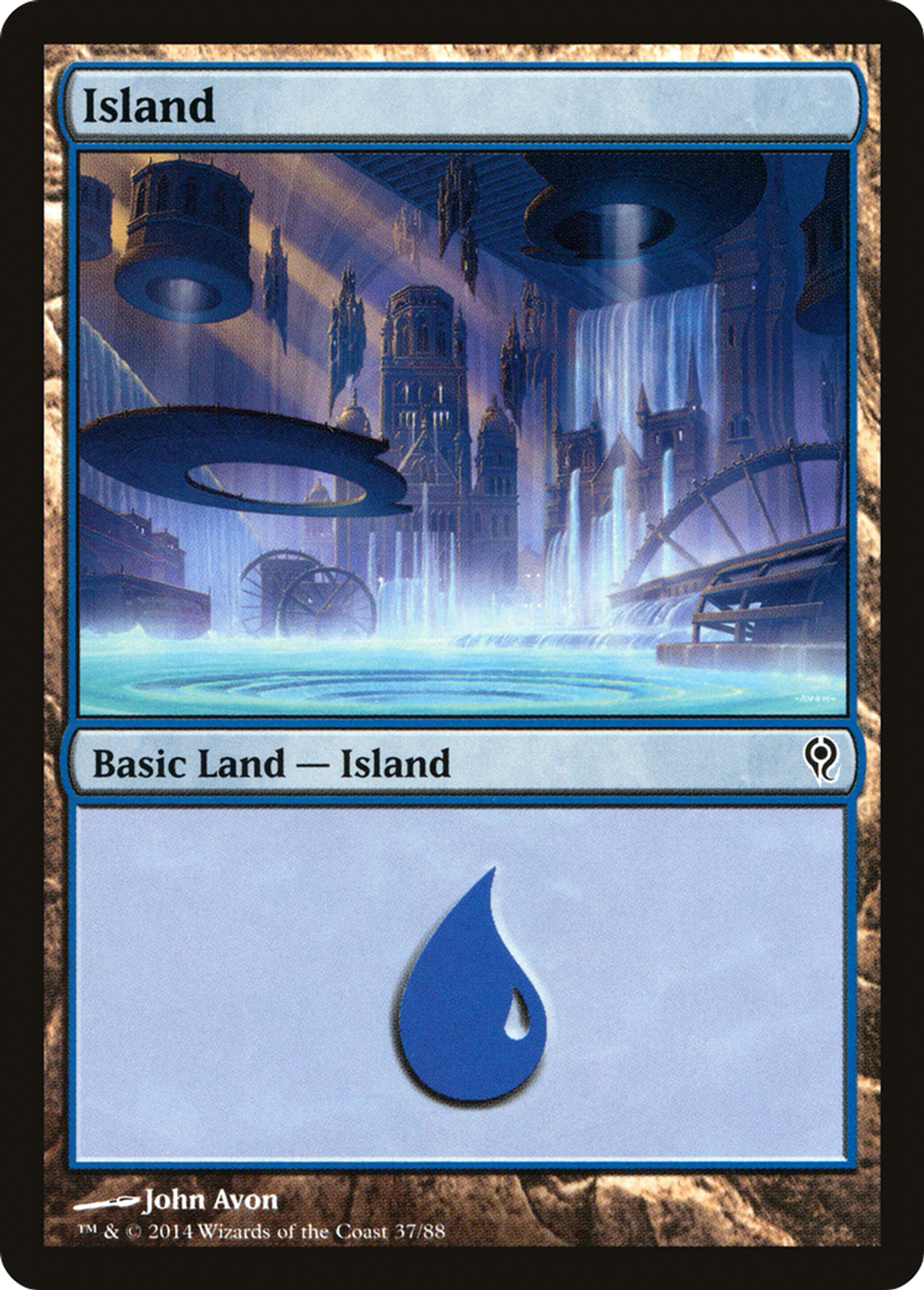 Island — Duel Decks: Jace vs. Vraska — Magic: The Gathering
