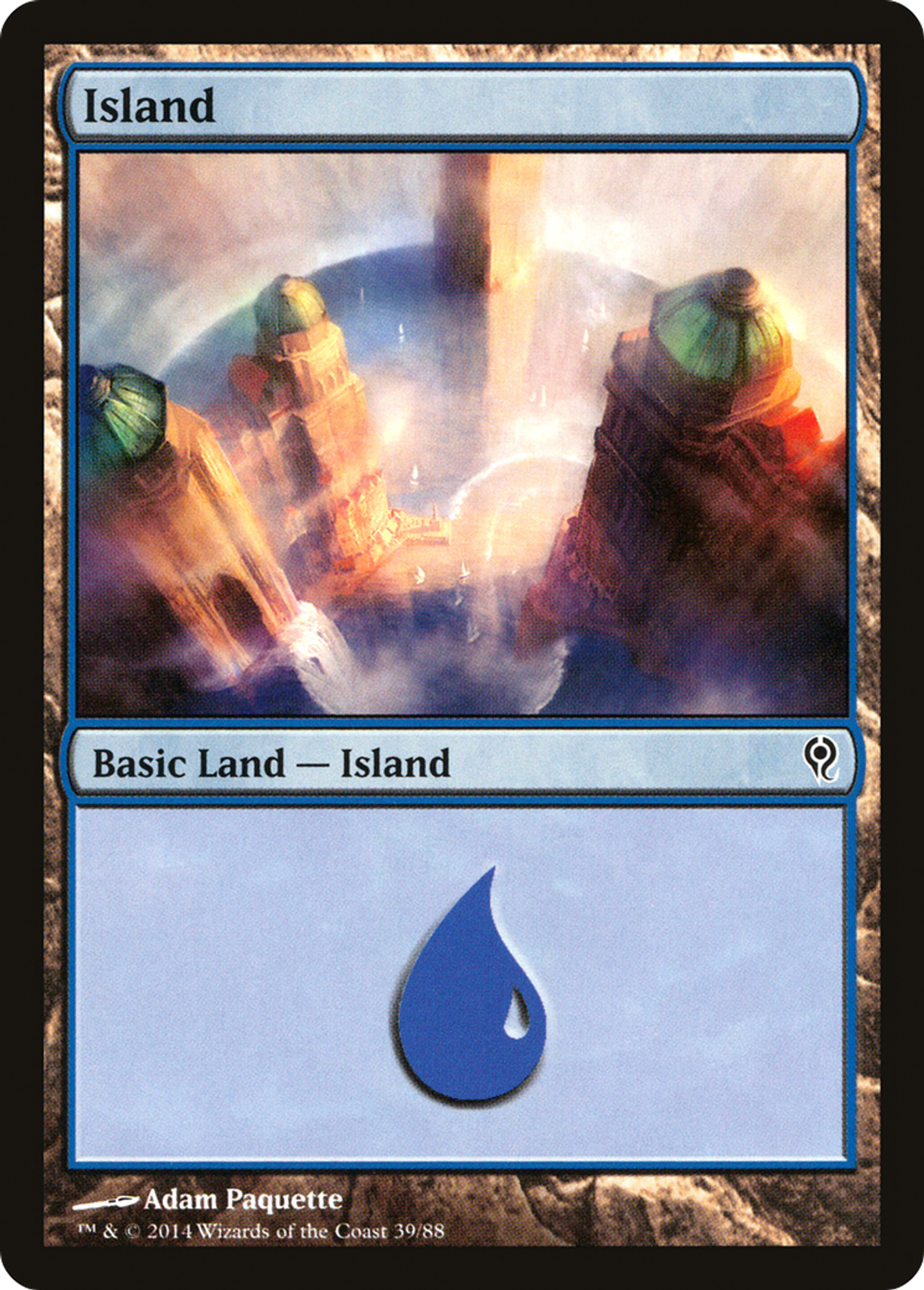Island — Duel Decks: Jace vs. Vraska — Magic: The Gathering