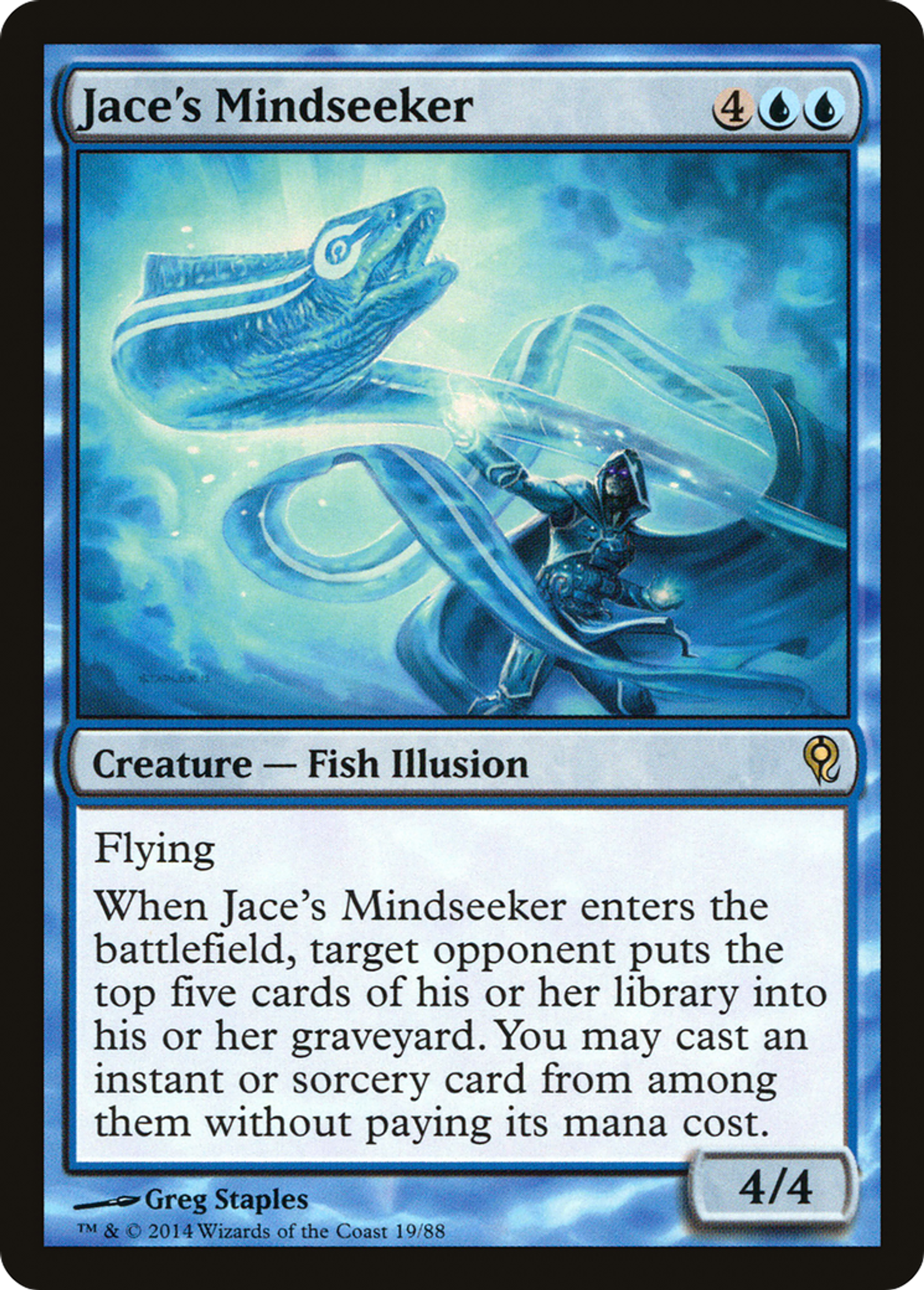 Jace's Mindseeker — Duel Decks: Jace vs. Vraska — Magic: The Gathering