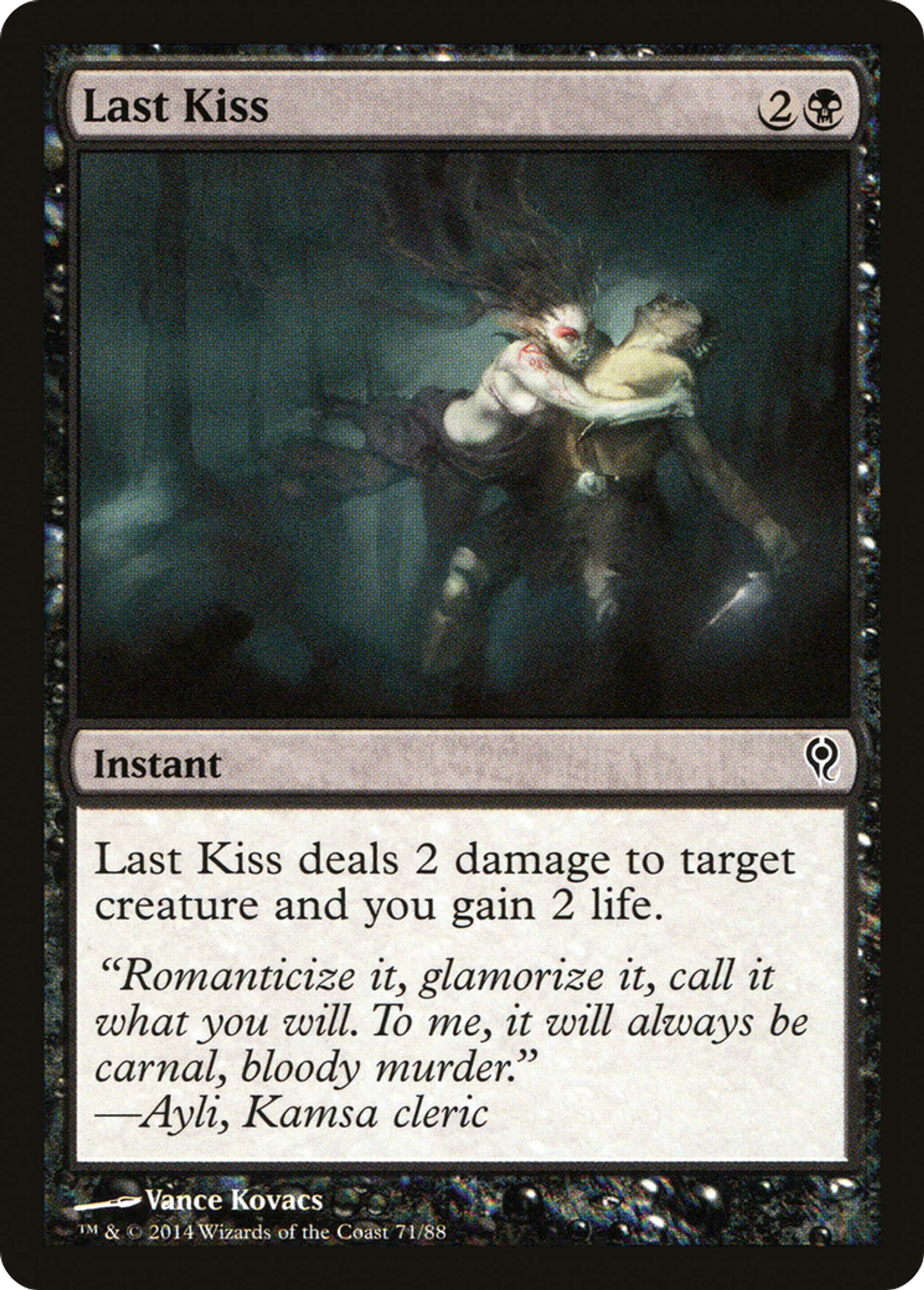 Last Kiss — Duel Decks: Jace vs. Vraska — Magic: The Gathering