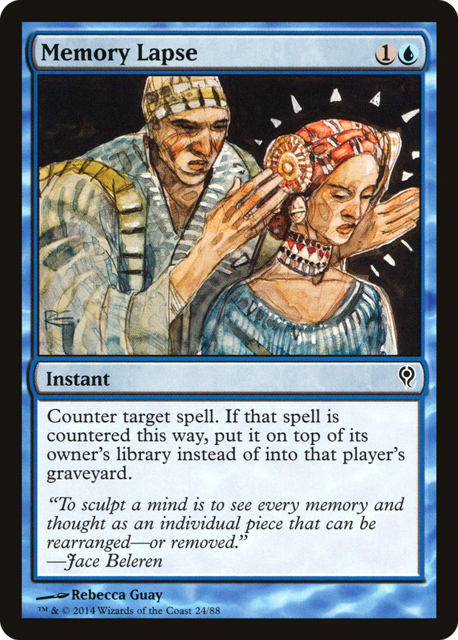 Memory Lapse — Duel Decks: Jace vs. Vraska — Magic: The Gathering