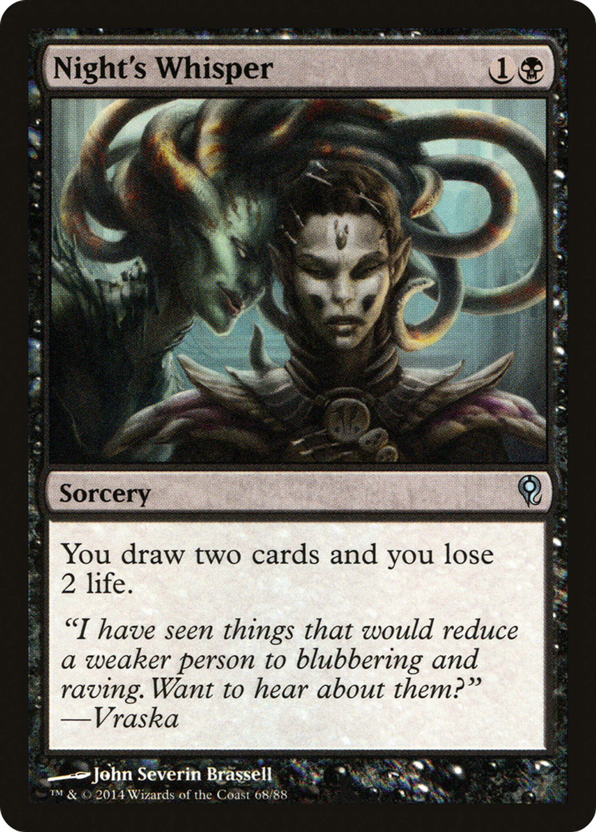Night's Whisper — Duel Decks: Jace vs. Vraska — Magic: The Gathering