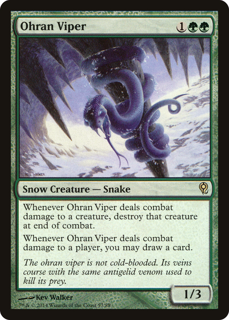 Ohran Viper — Duel Decks: Jace vs. Vraska — Magic: The Gathering