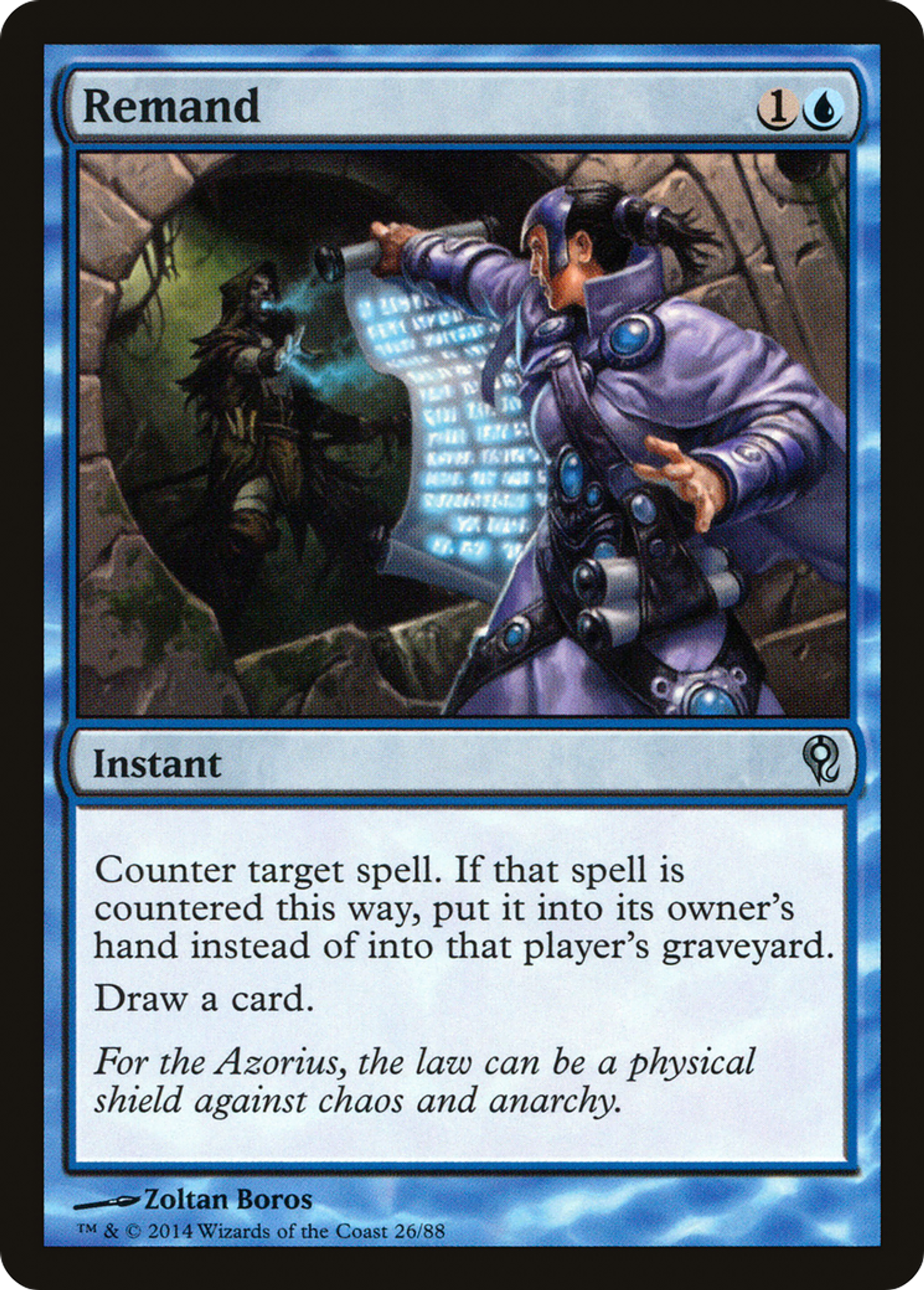 Remand — Duel Decks: Jace vs. Vraska — Magic: The Gathering