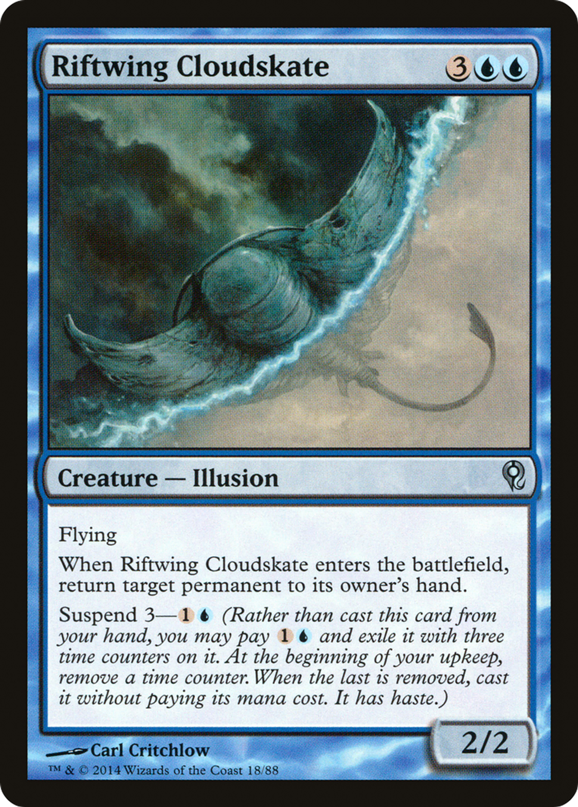 Riftwing Cloudskate — Duel Decks: Jace vs. Vraska — Magic: The Gathering