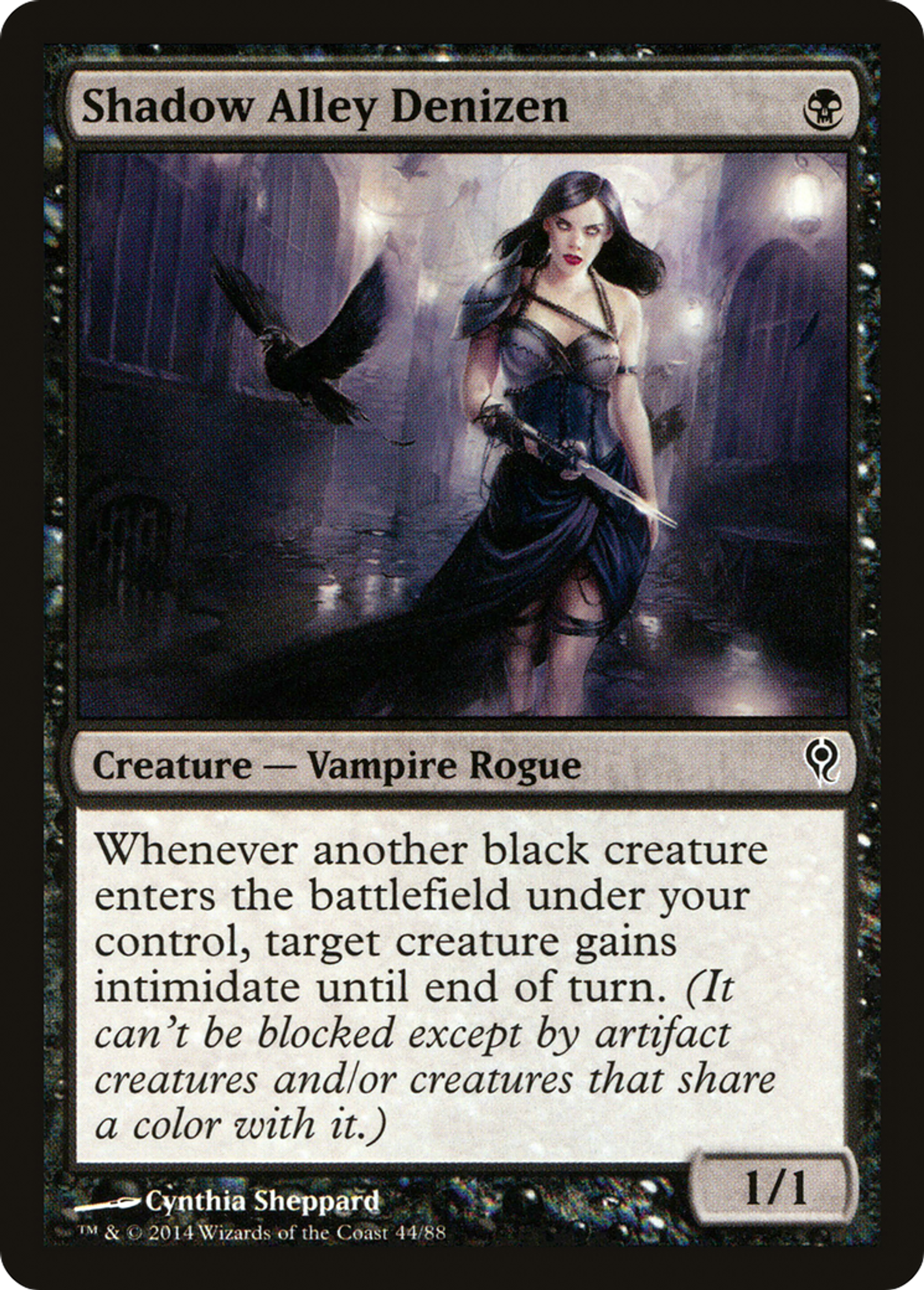 Shadow Alley Denizen — Duel Decks: Jace vs. Vraska — Magic: The Gathering