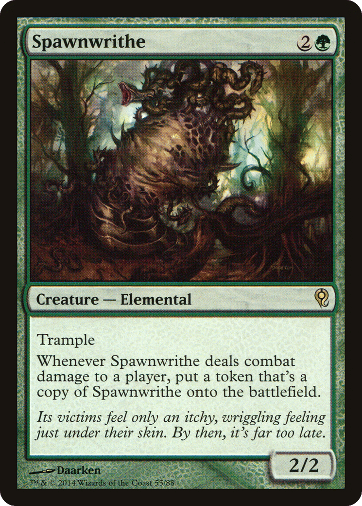 Spawnwrithe — Duel Decks: Jace vs. Vraska — Magic: The Gathering