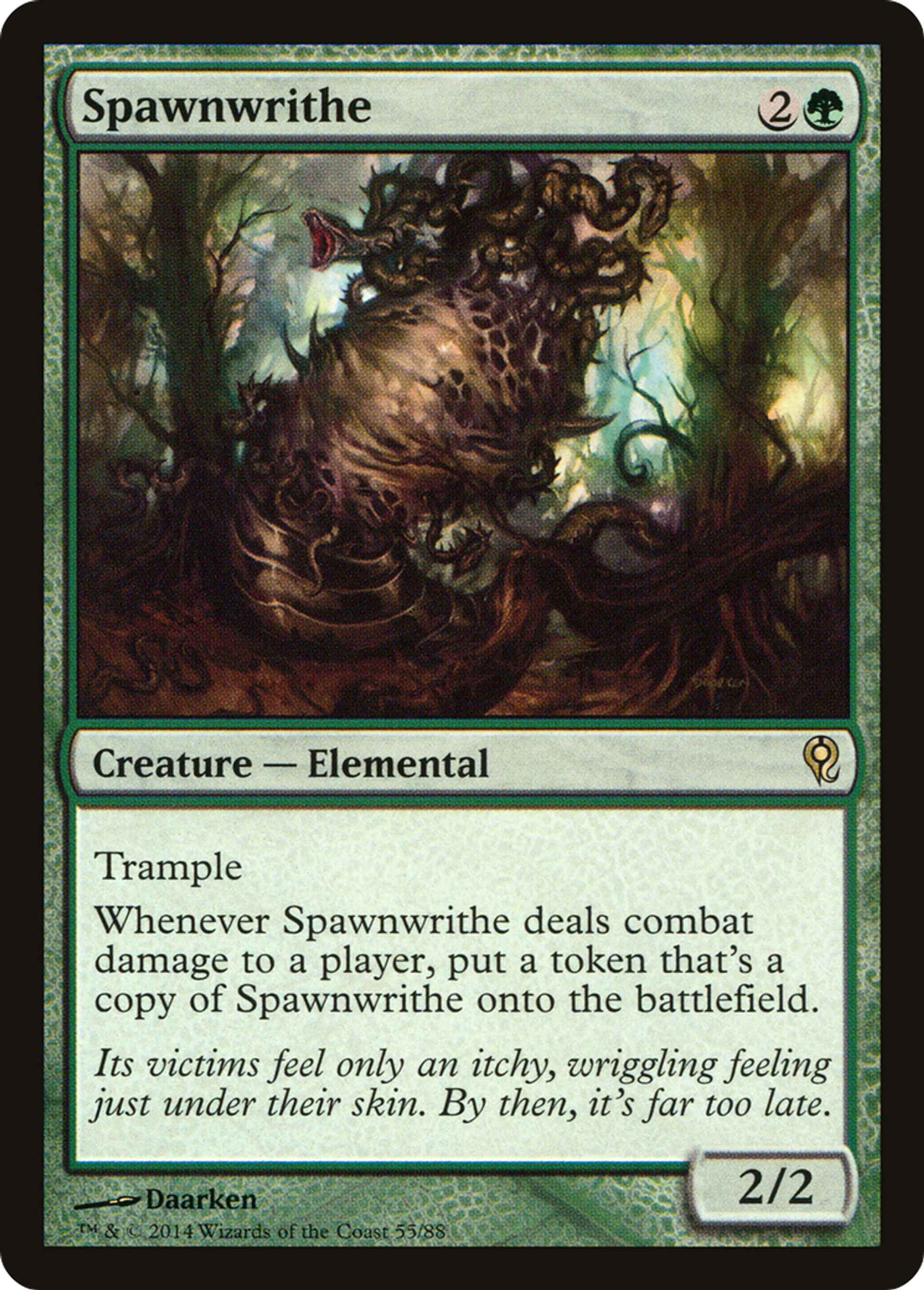 Spawnwrithe — Duel Decks: Jace vs. Vraska — Magic: The Gathering