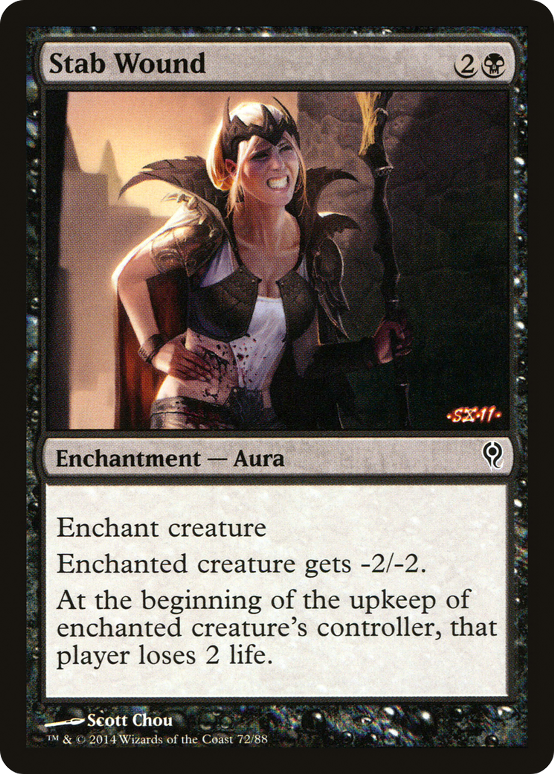 Stab Wound — Duel Decks: Jace vs. Vraska — Magic: The Gathering