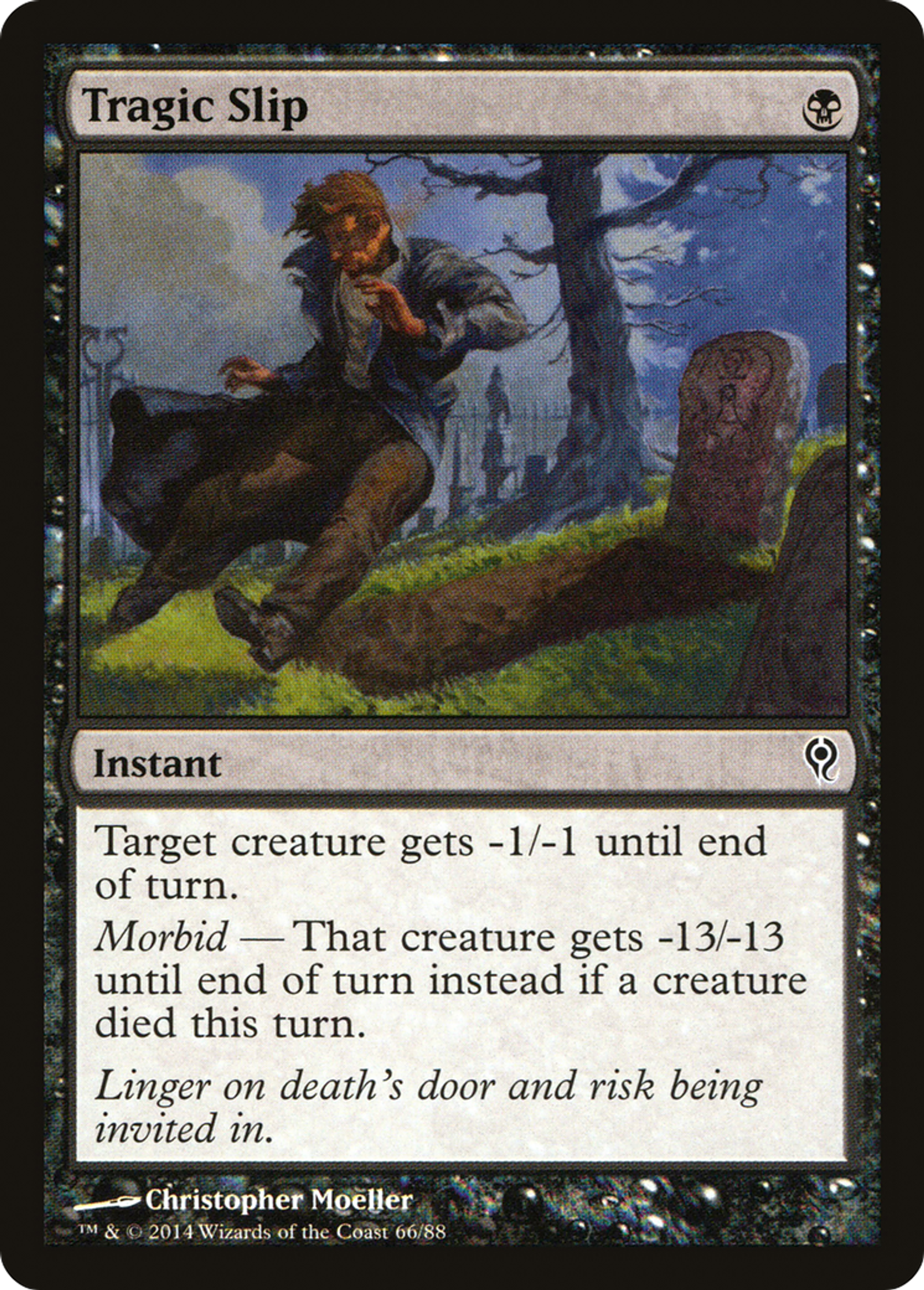 Tragic Slip — Duel Decks: Jace vs. Vraska — Magic: The Gathering