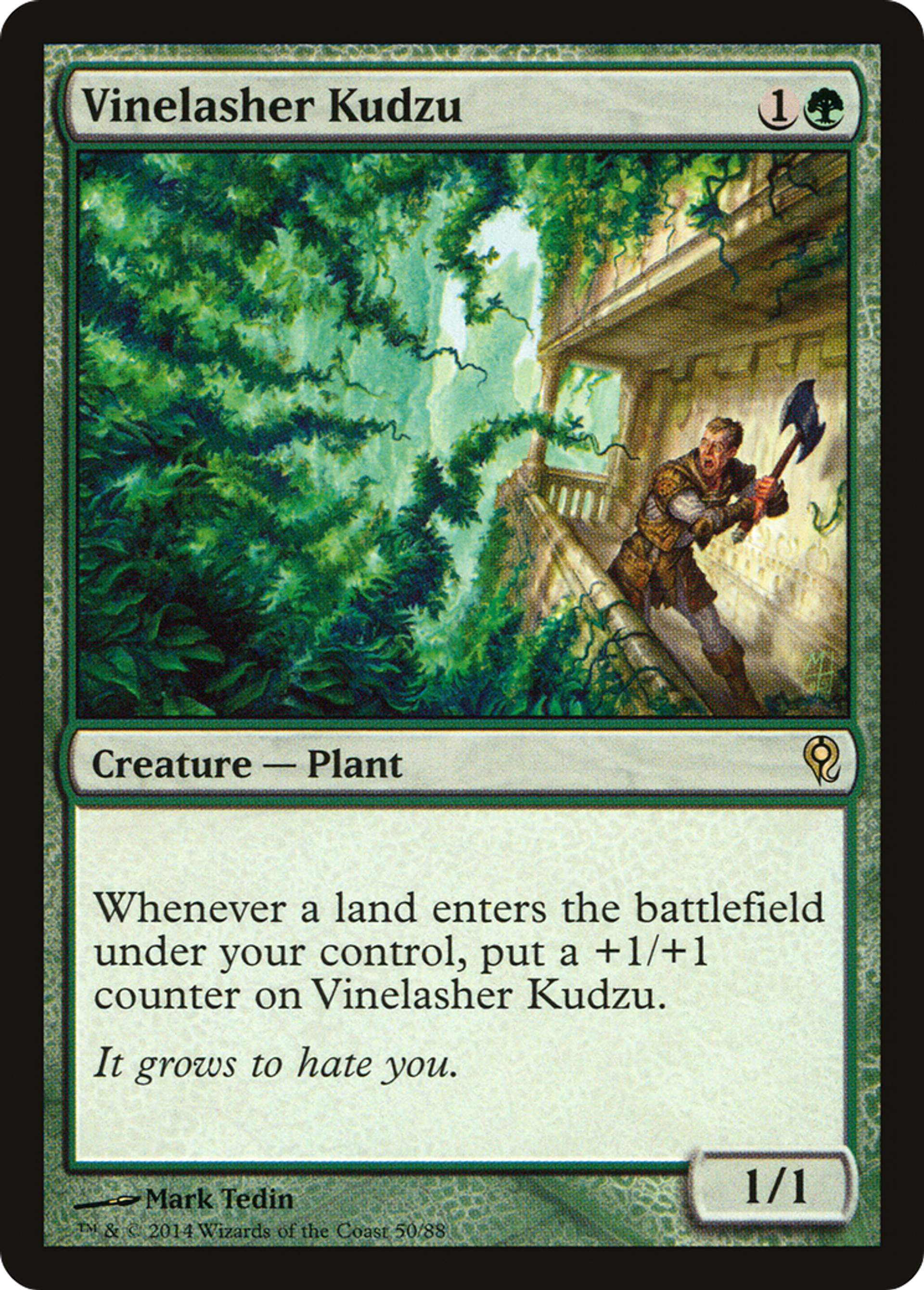 Vinelasher Kudzu — Duel Decks: Jace vs. Vraska — Magic: The Gathering