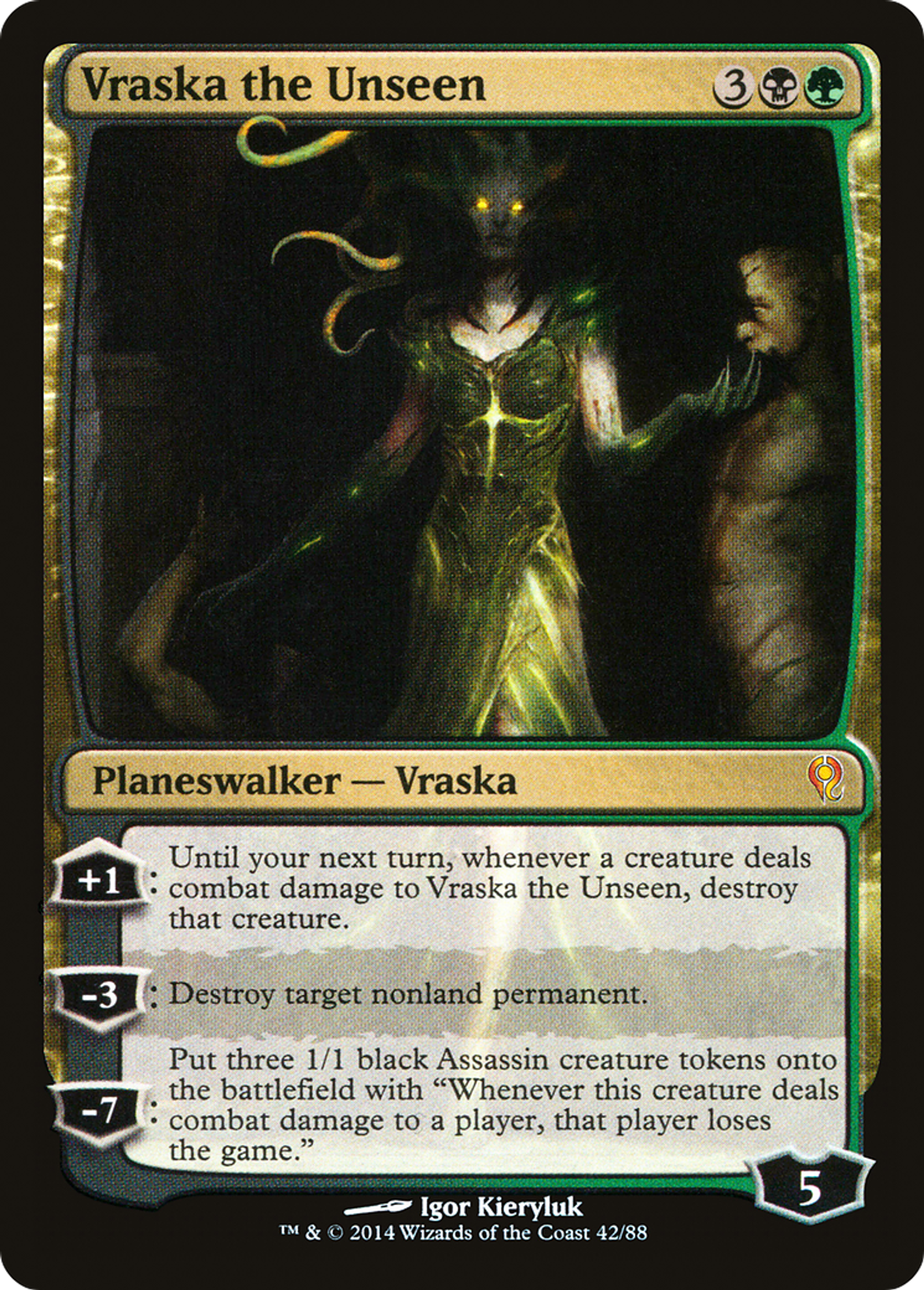 Vraska the Unseen — Duel Decks: Jace vs. Vraska — Magic: The Gathering