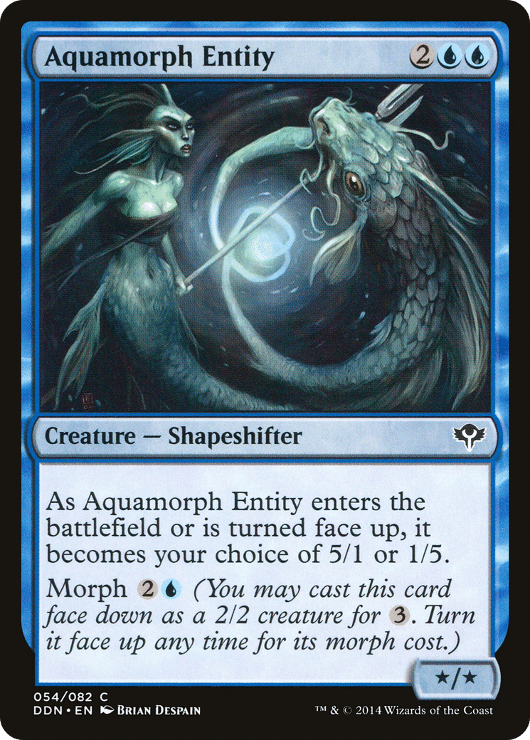 Aquamorph Entity — Duel Decks: Speed vs. Cunning — Magic: The Gathering