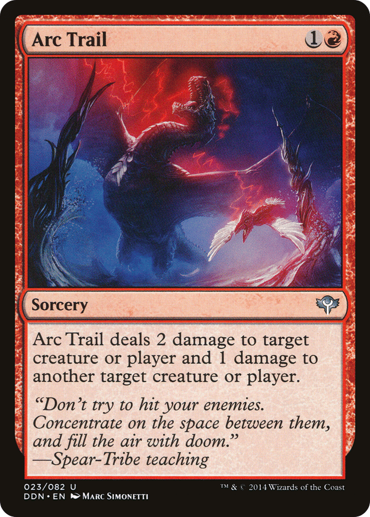 Arc Trail — Duel Decks: Speed vs. Cunning — Magic: The Gathering