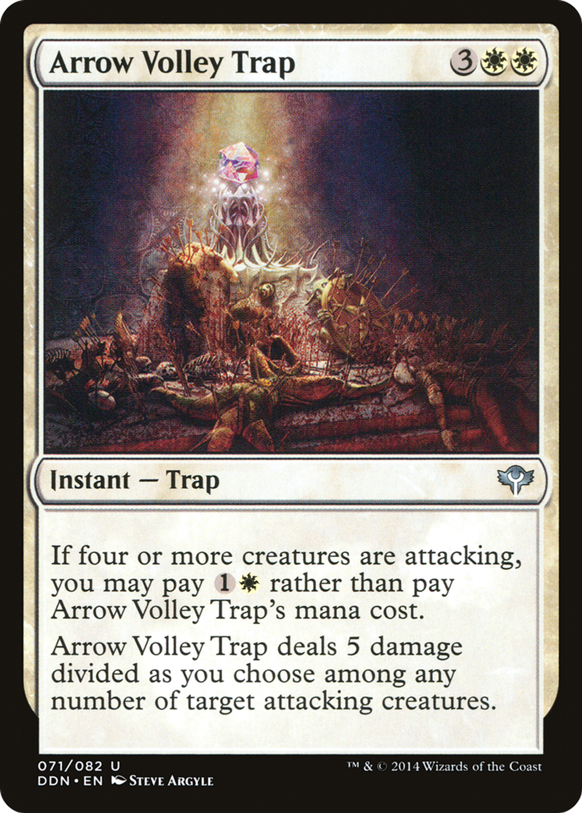 Arrow Volley Trap — Duel Decks: Speed vs. Cunning — Magic: The Gathering