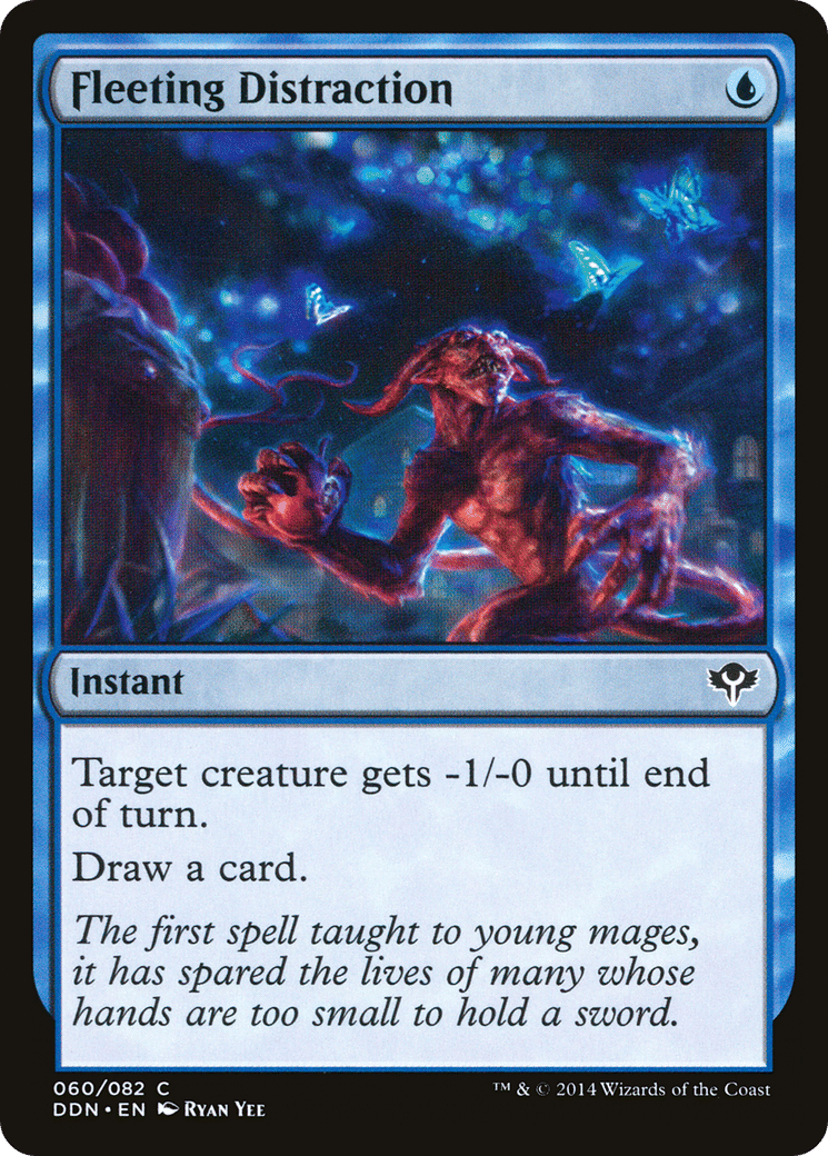 Fleeting Distraction — Duel Decks: Speed vs. Cunning — Magic: The Gathering