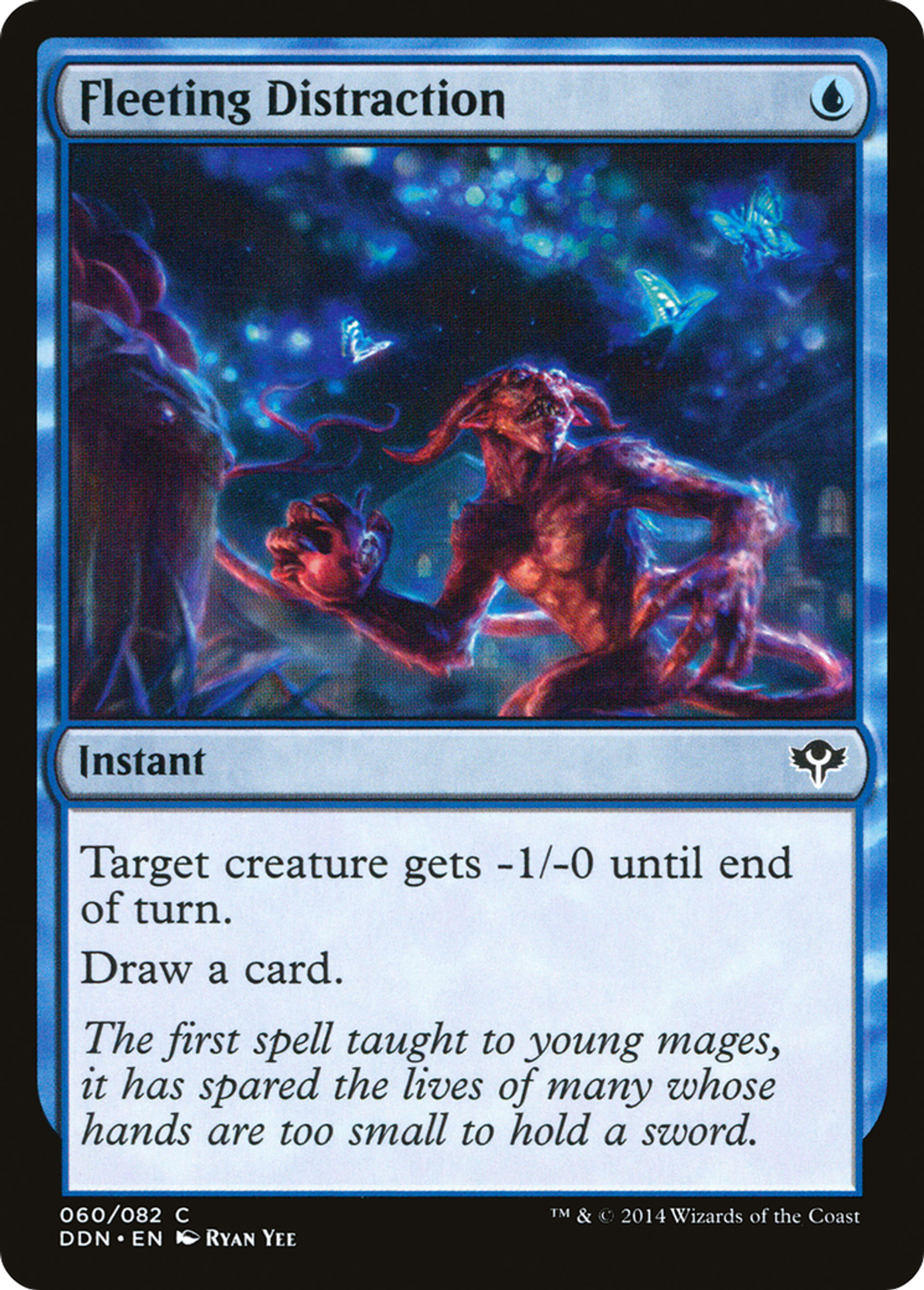 Fleeting Distraction — Duel Decks: Speed vs. Cunning — Magic: The Gathering