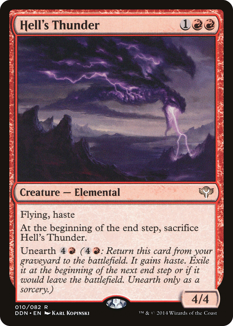 Hell's Thunder — Duel Decks: Speed vs. Cunning — Magic: The Gathering