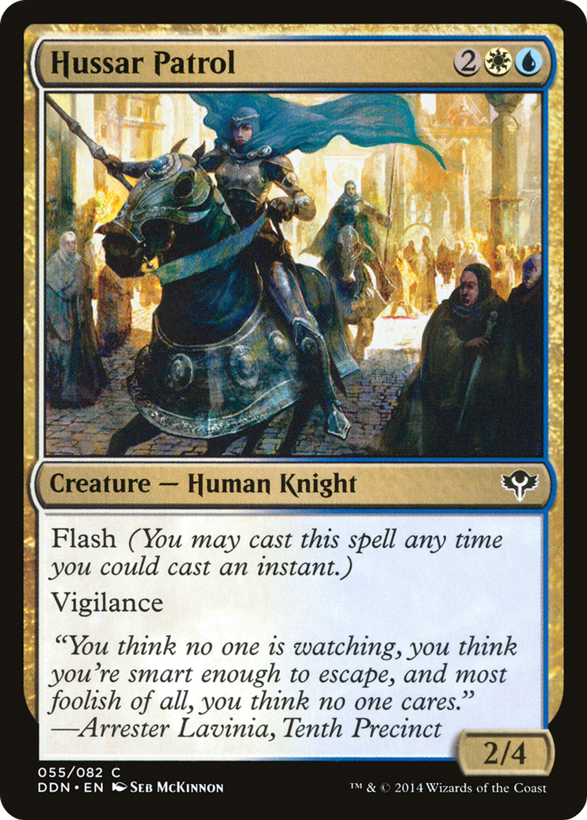 Hussar Patrol — Duel Decks: Speed vs. Cunning — Magic: The Gathering