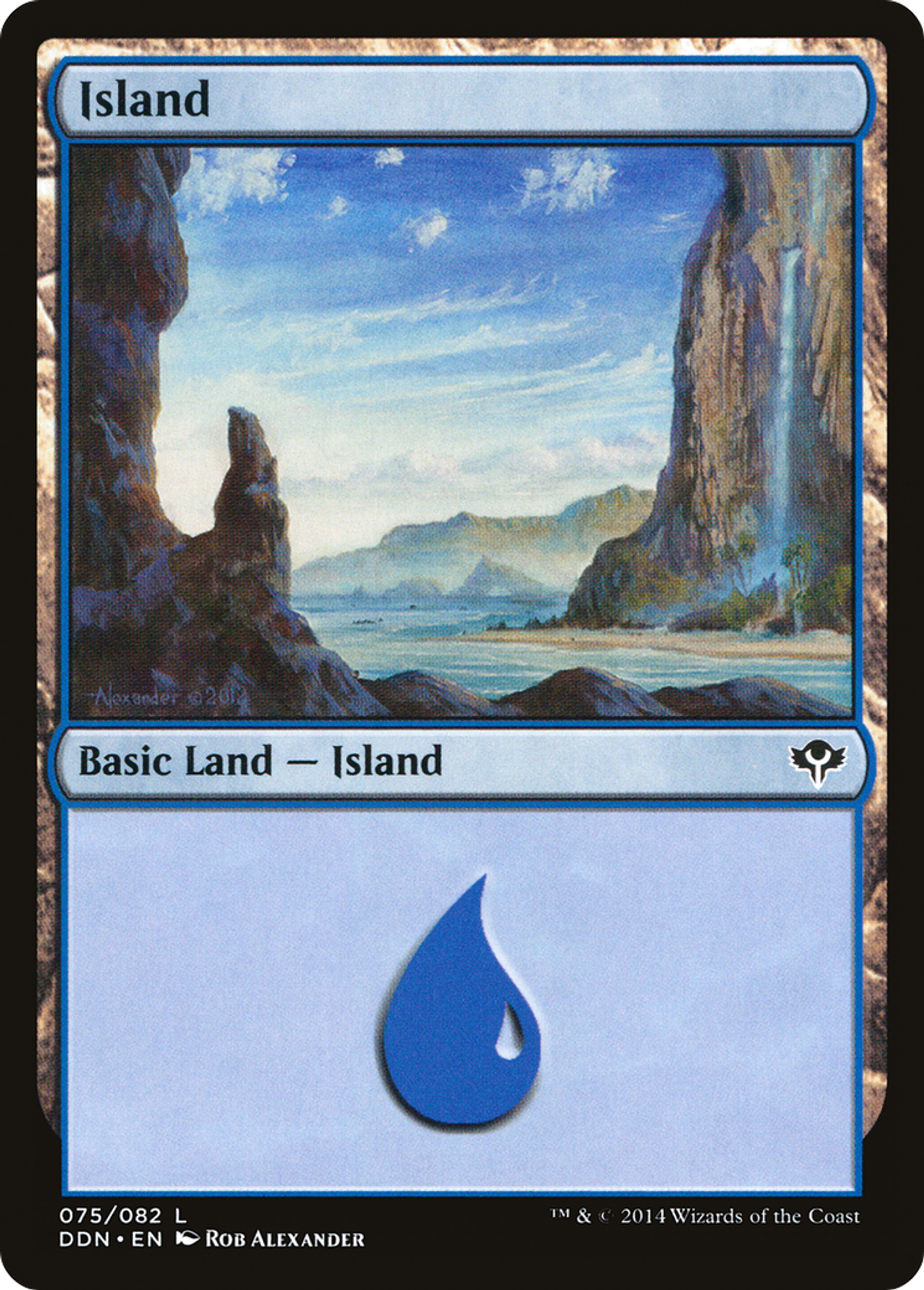 Island — Duel Decks: Speed vs. Cunning — Magic: The Gathering
