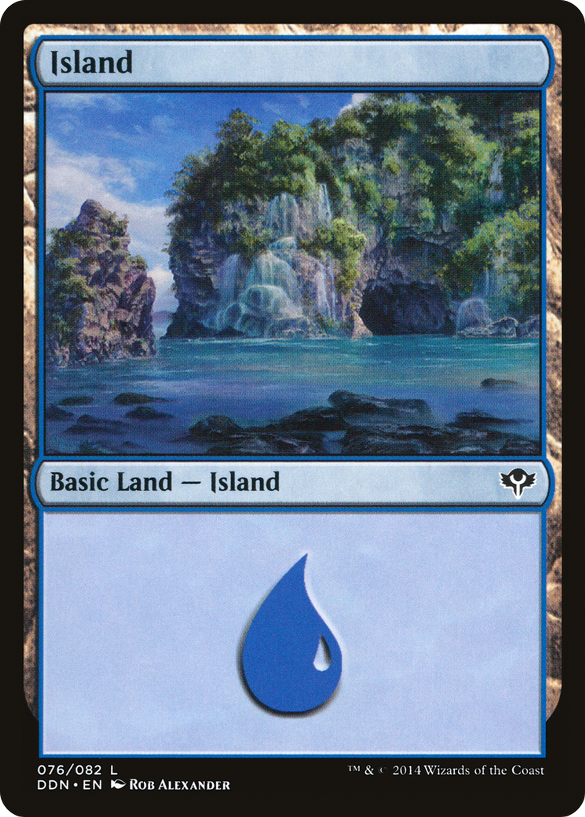 Island — Duel Decks: Speed vs. Cunning — Magic: The Gathering