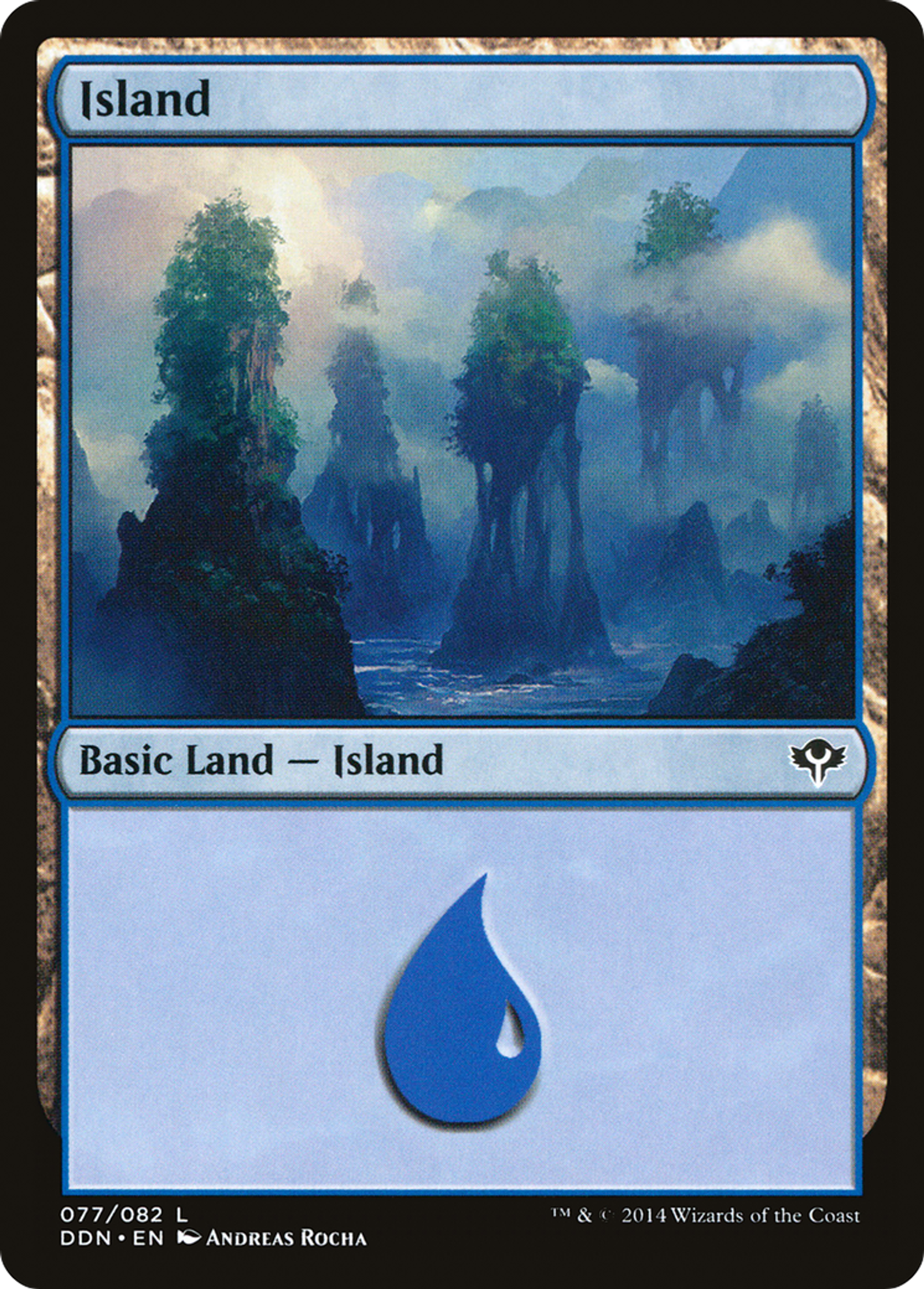 Island — Duel Decks: Speed vs. Cunning — Magic: The Gathering