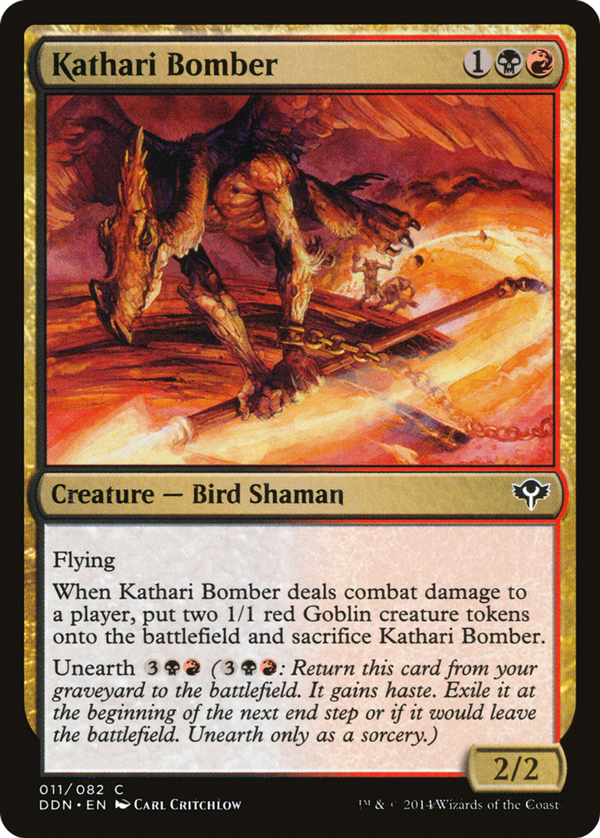 Kathari Bomber — Duel Decks: Speed vs. Cunning — Magic: The Gathering