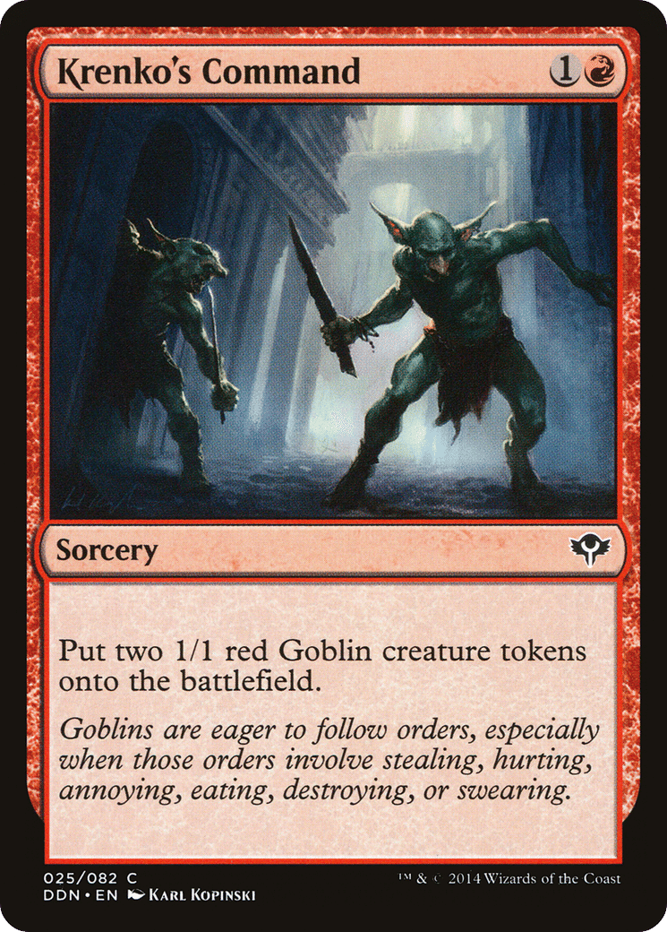 Krenko's Command — Duel Decks: Speed vs. Cunning — Magic: The Gathering