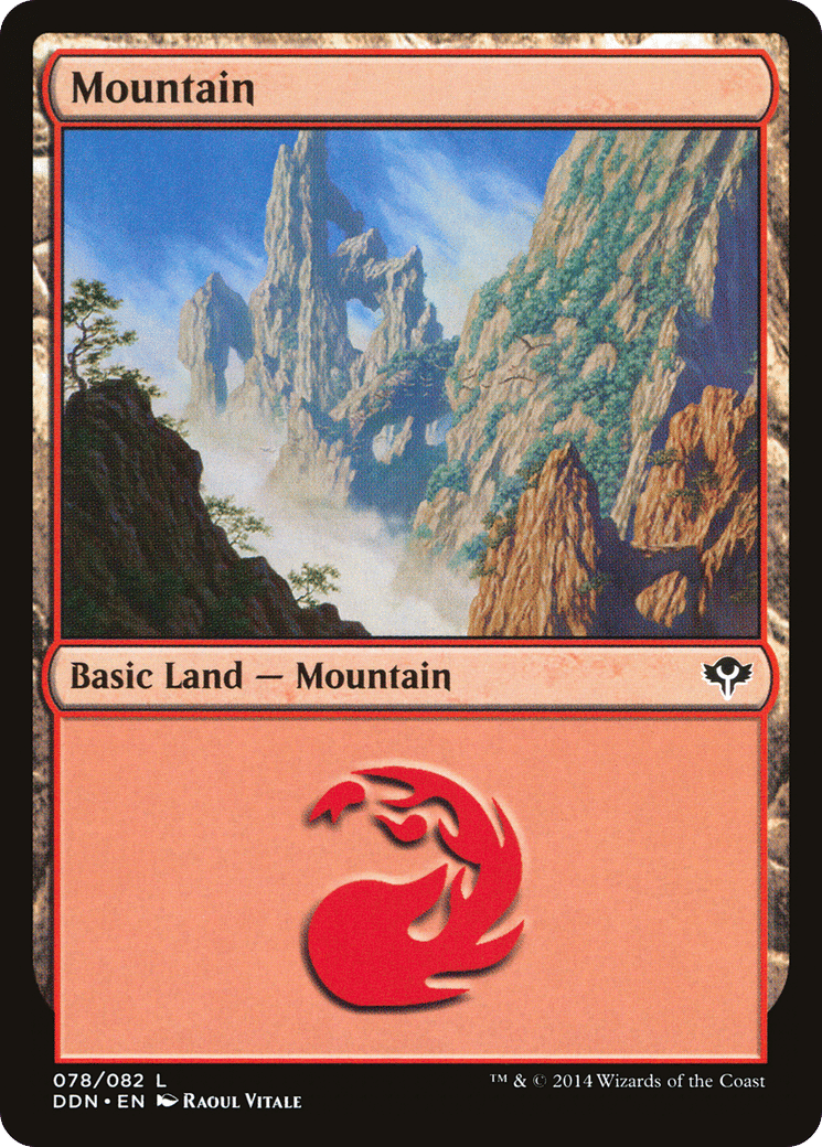 Montagne — Duel Decks: Speed vs. Cunning — Magic: The Gathering